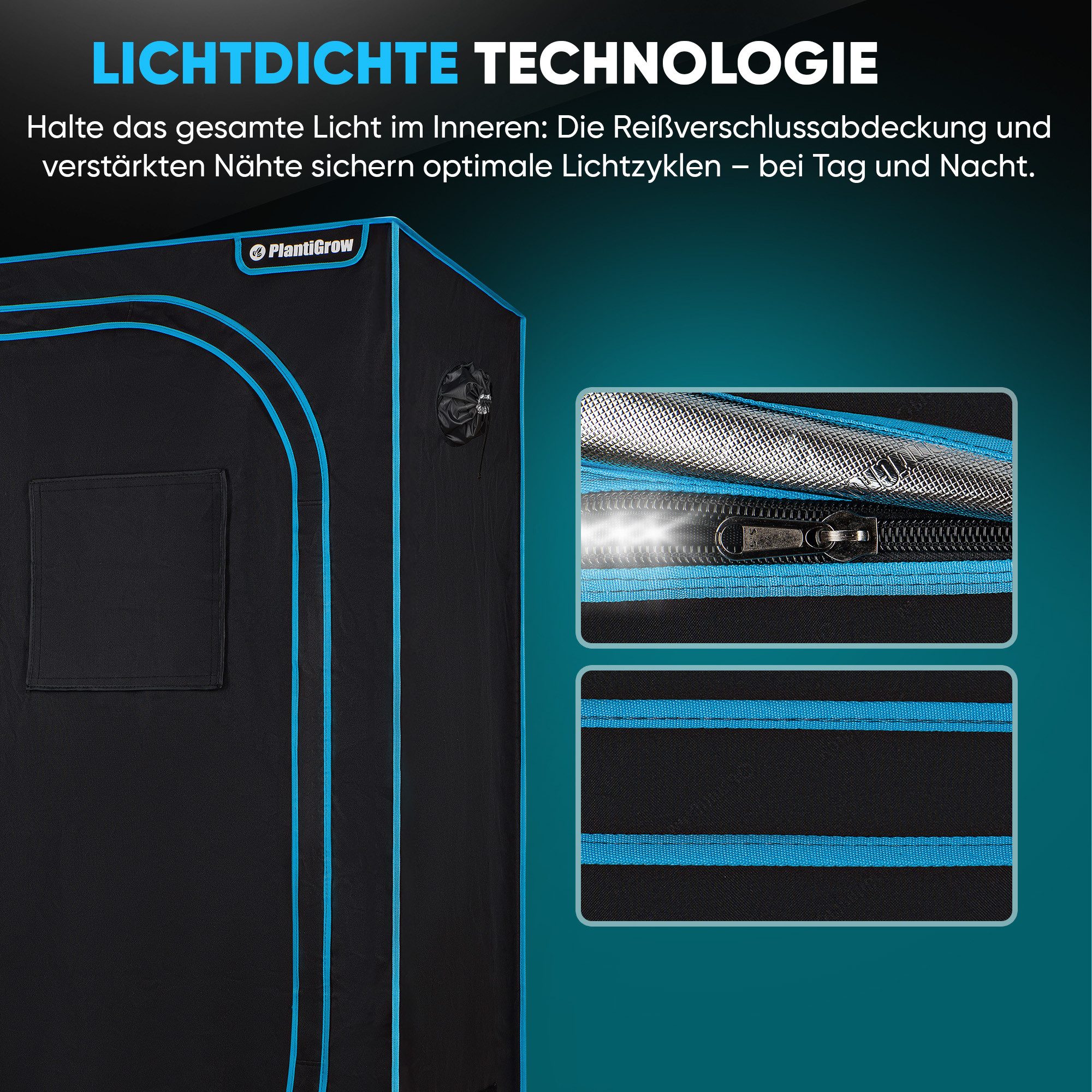 PlantiGrow Gewächshaus Indoor Anzuchtze...