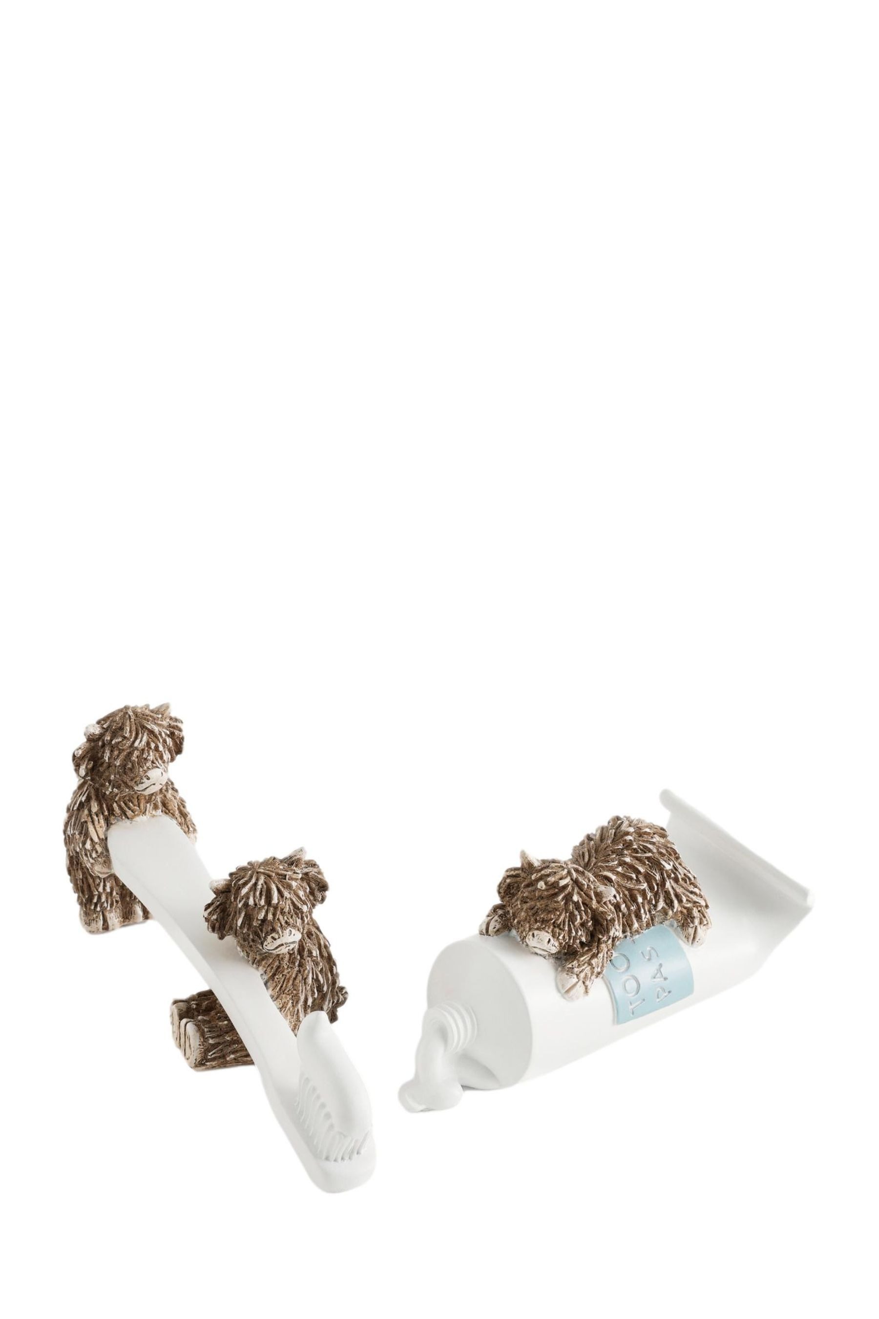Dekofigur Bertie Bear Badedeko, 2er-Set