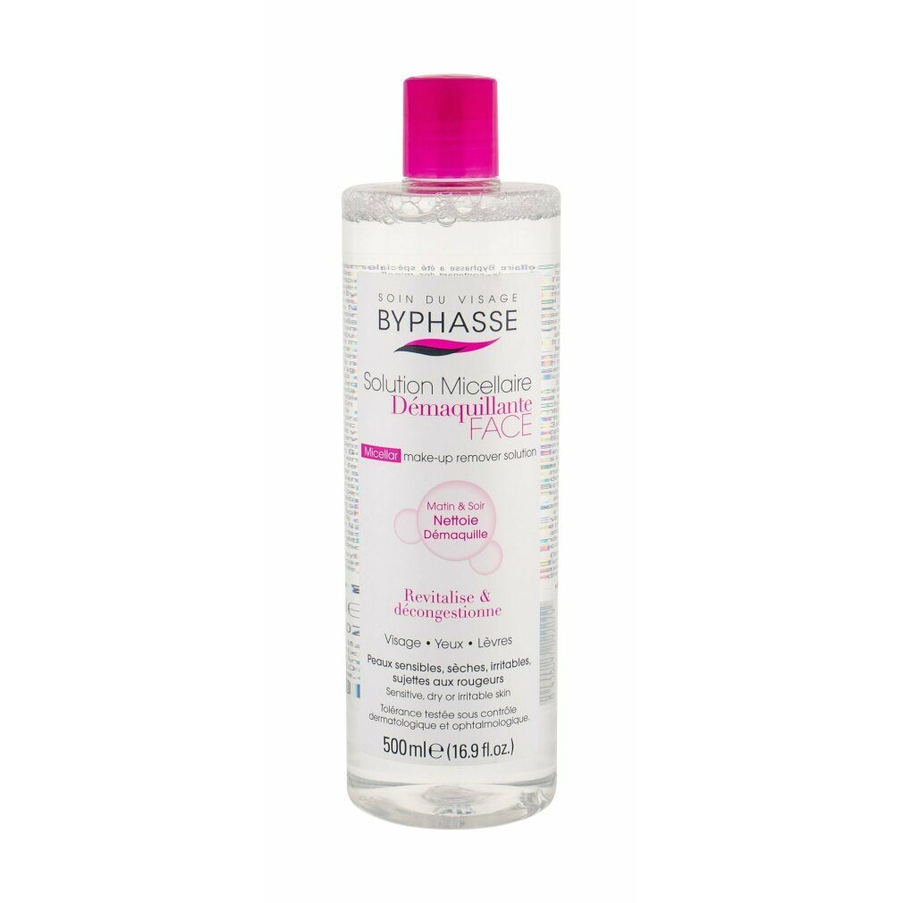 Byphasse Make-up-Entferner Micellar Make Up Remover Solution Sensitive Haut 500ml