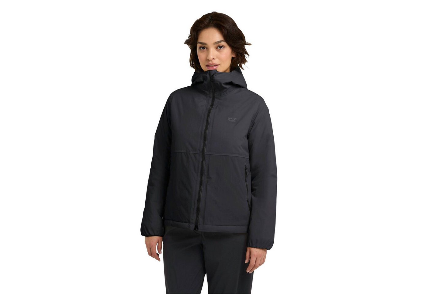 Jack Wolfskin Regenjacke Pamir (wasserdicht, winddicht) schwarz Damen