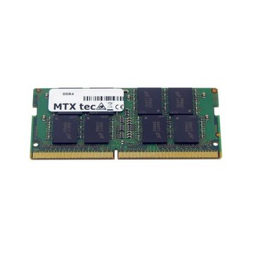 MTXtec 8GB Notebook SODIMM DDR4 PC4-19200, 2400MHz 260 pin Laptop-Arbeitsspeicher
