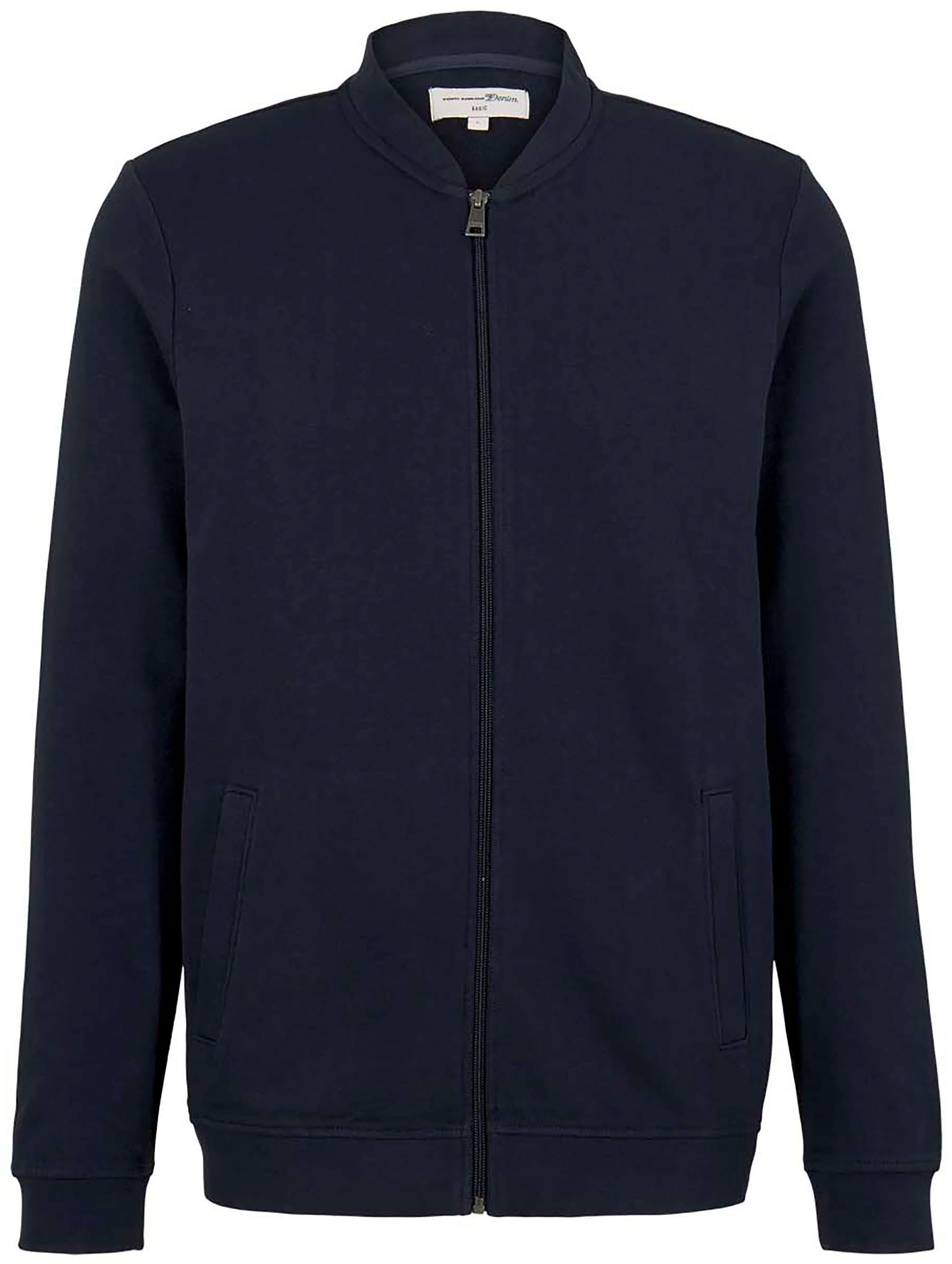 TOM TAILOR Denim Sweatjacke in Blousonform