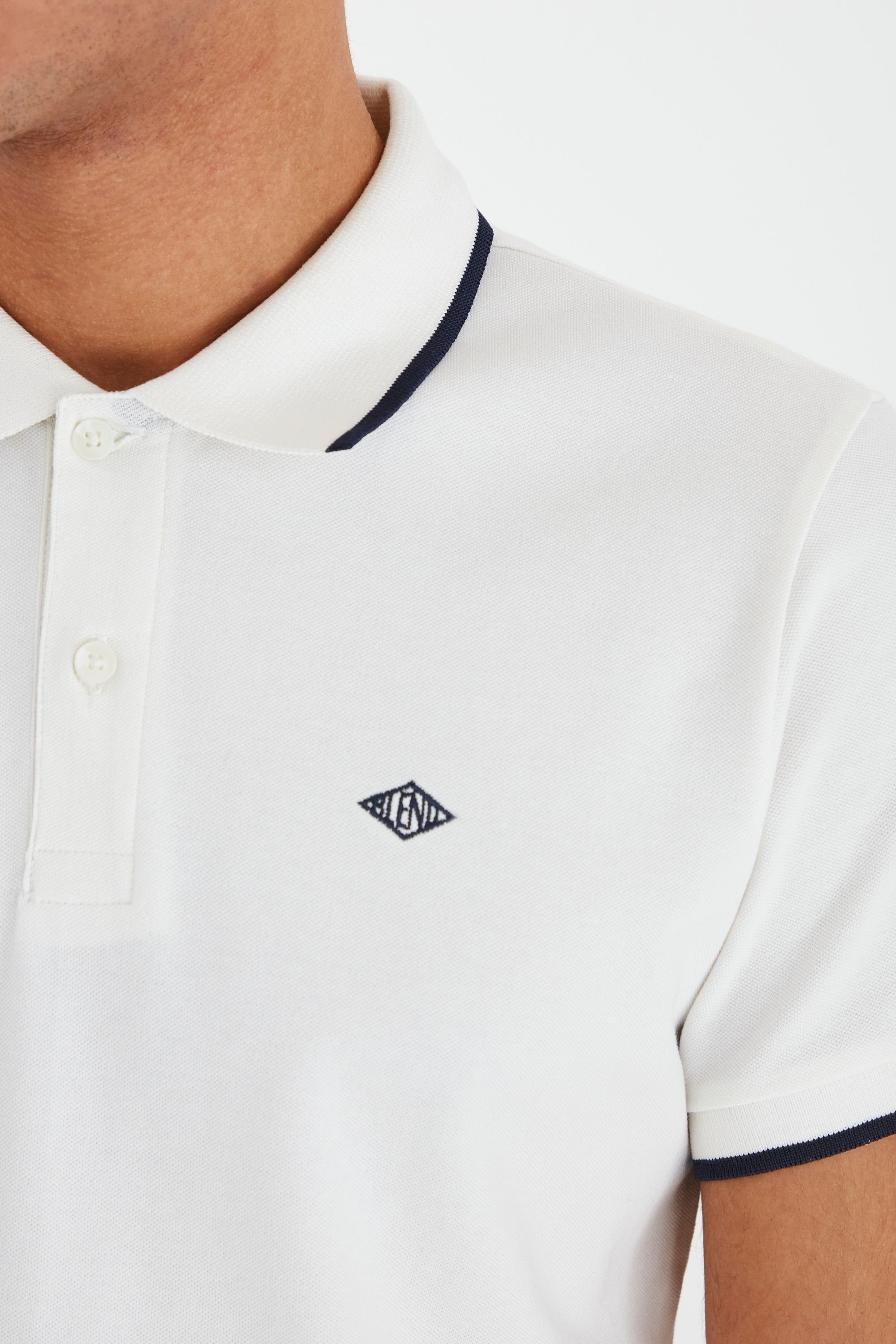 Blend Poloshirt BHAlsek (1-tlg) Poloshirt mit Stickerei