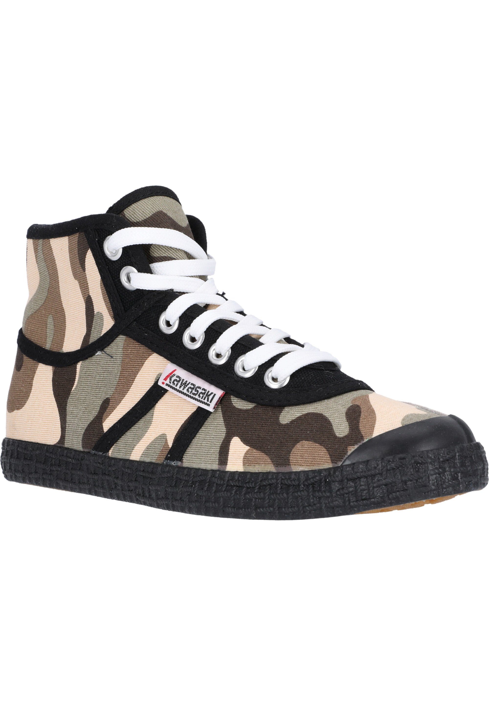 Schuhe Sneaker Kawasaki Camo Sneaker in angesagtem Military-Design