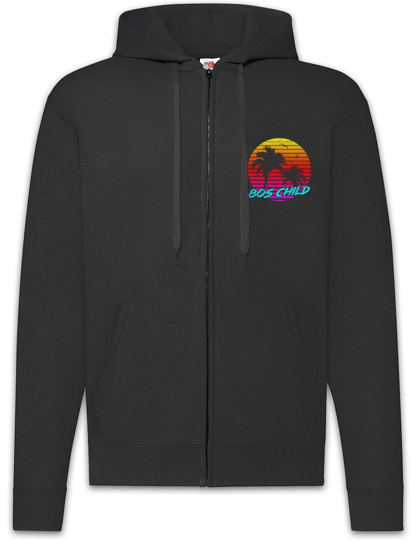 Sweatjacke 80s Child Zipper Hoodie Synthesizer Electro Techno LFO Musik Music DJ