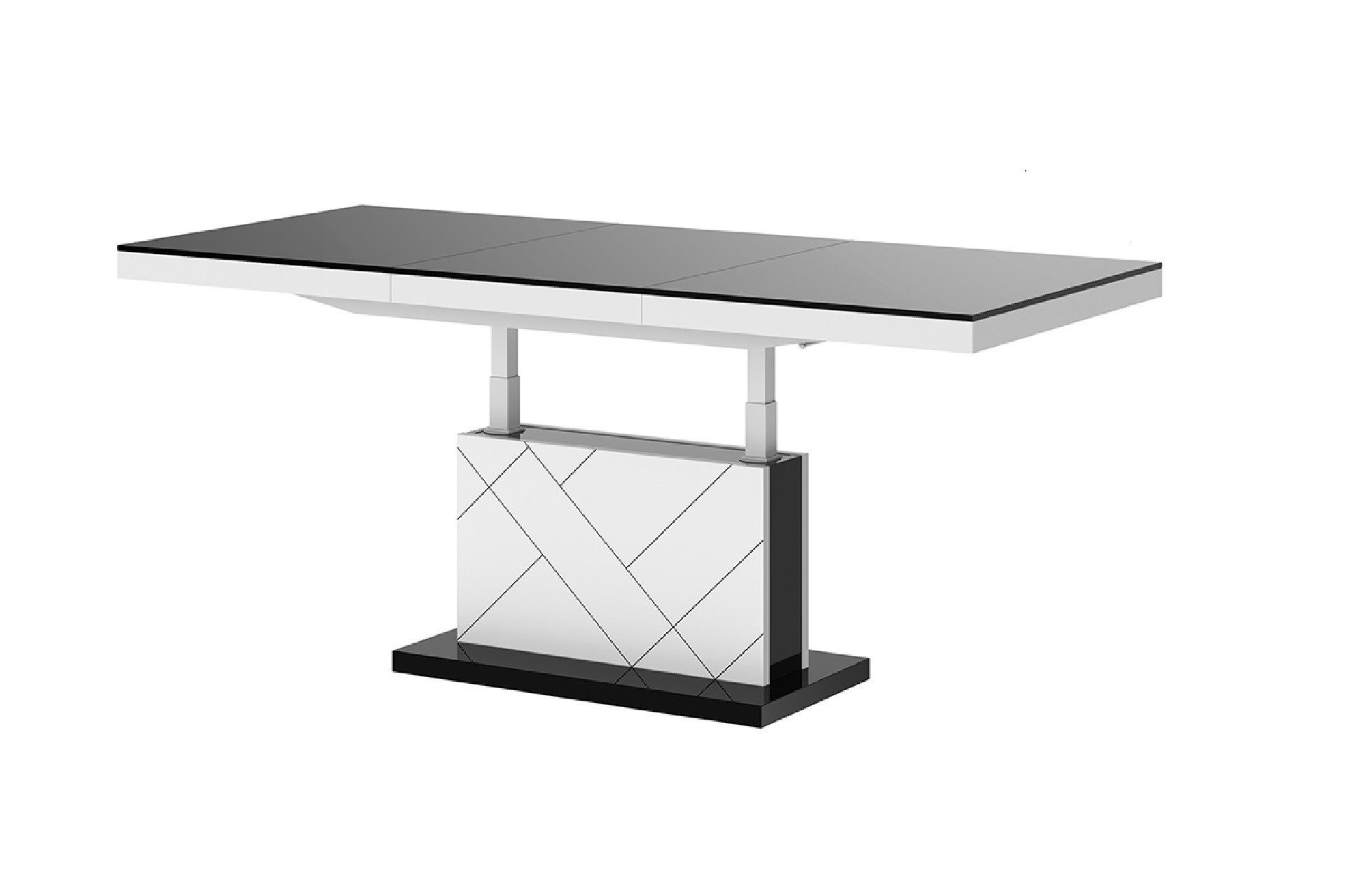 designimpex Couchtisch Design HM-333 Schwarz / günstig online kaufen