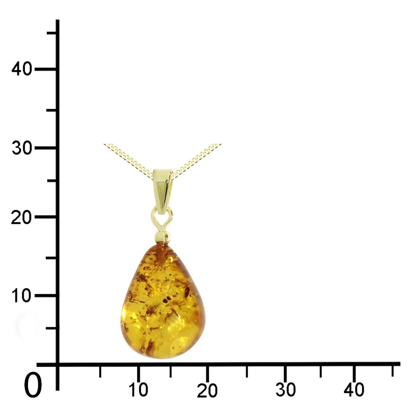 OSTSEE-SCHMUCK Kette mit Anhänger - Tropfen günstig online kaufen