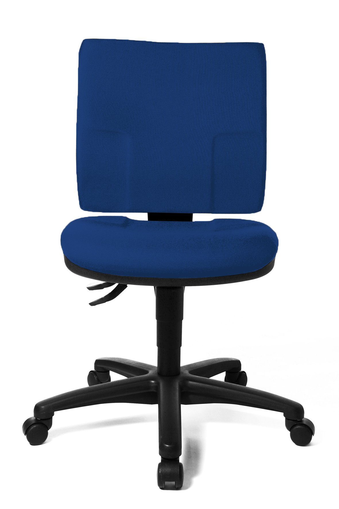 #NAME? Steelboxx Kunststofffußkreuz, (1), Bürodrehstuhl, Blau Drehstuhl GS Bezug: gepolstert, zertifiziert