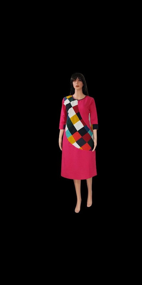 PfauGermany Longtunika Golden Finch Cross Patch