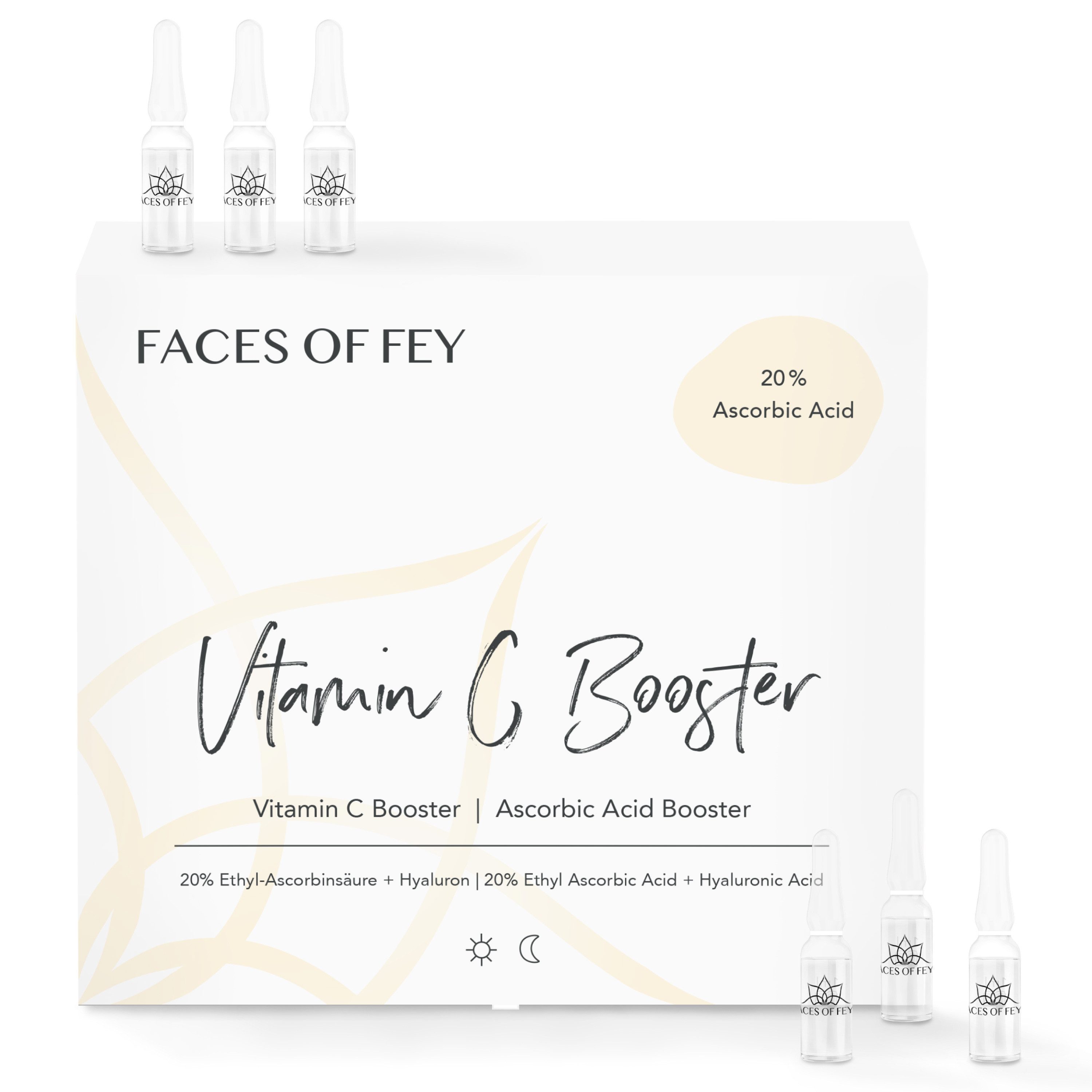 FACES OF FEY Gesichtsserum 20% Vitamin C Booster, 30-tlg.