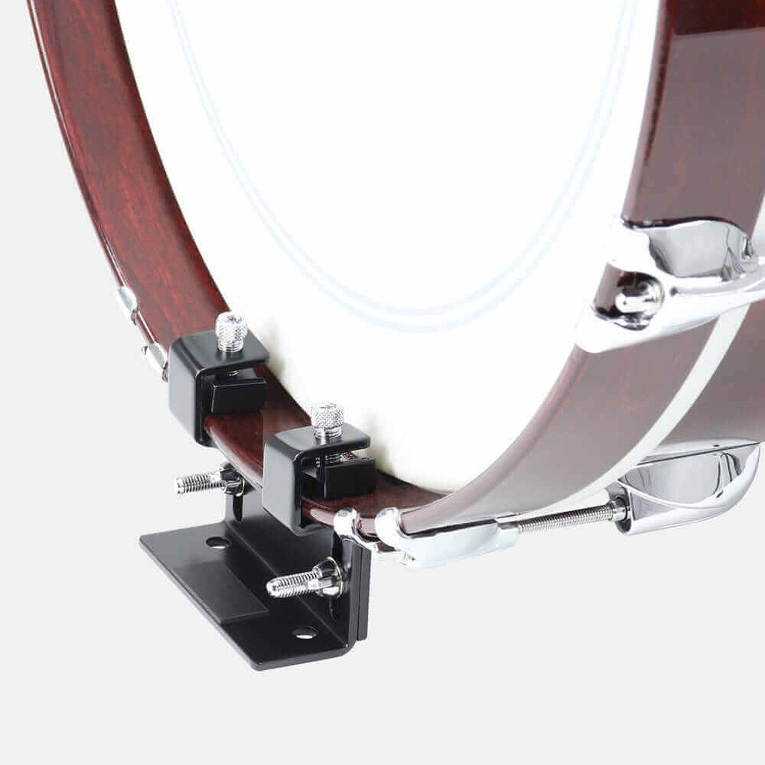 Dixon Schlagzeug Dixon Bass Drum Riser PA-BDPM mit Schlagzeugstöcken,Bass Drum Riser, Vorteils-Set mit Drumsticks