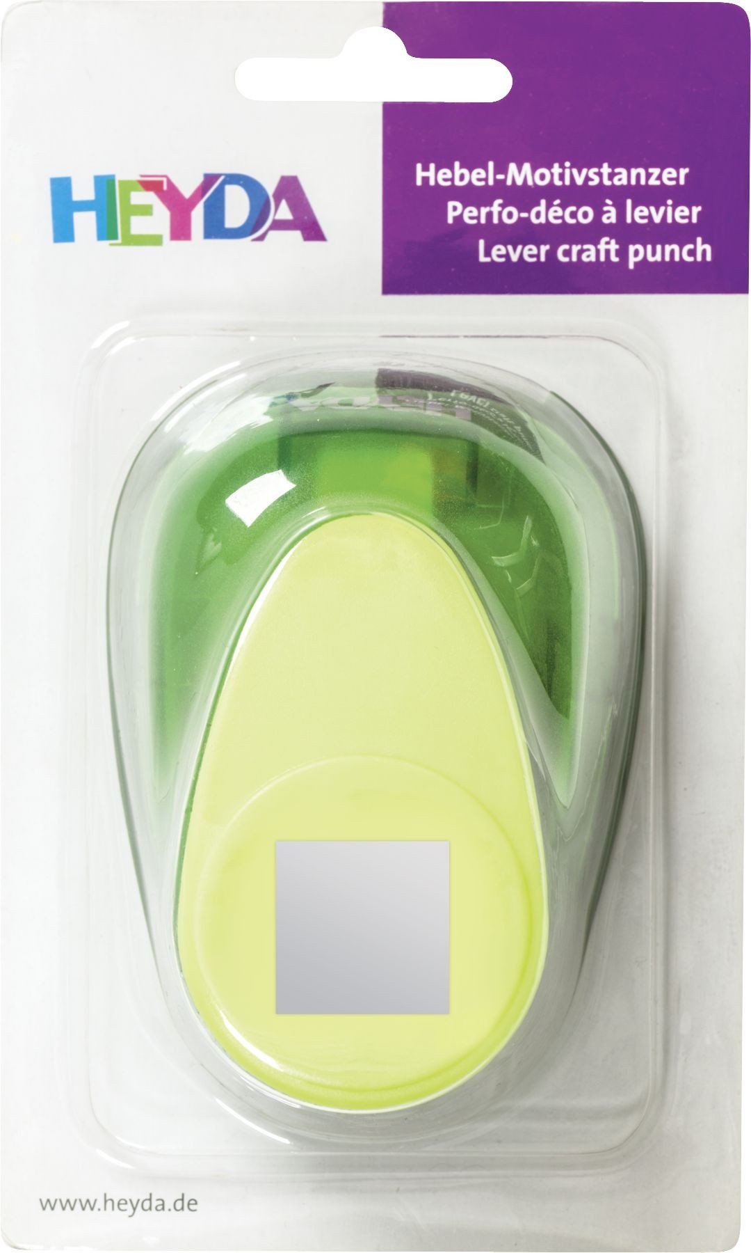 Heyda Motivstanzer Motivstanzer für Karton bis 220g/qm Inch groß 25x25mm