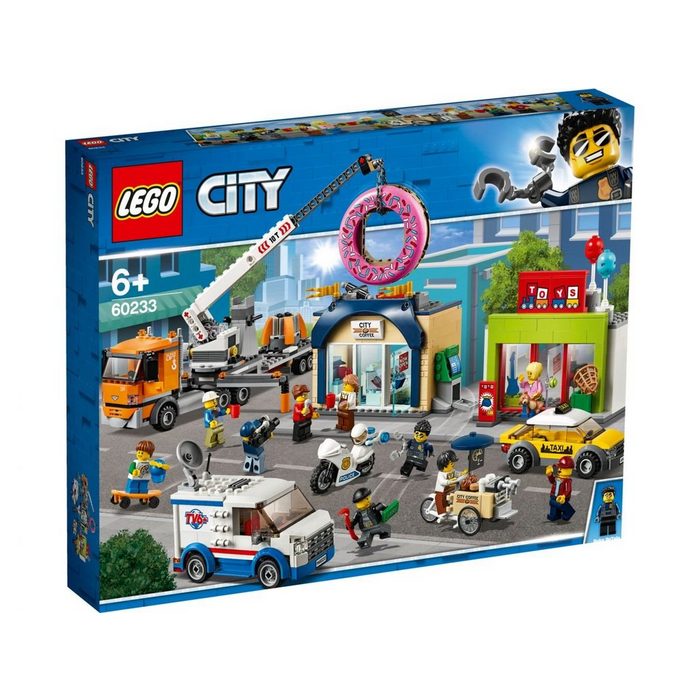 LEGO® Konstruktionsspielsteine LEGO® City - Große Donut-Shop-Eröffnung (Set 790 St)