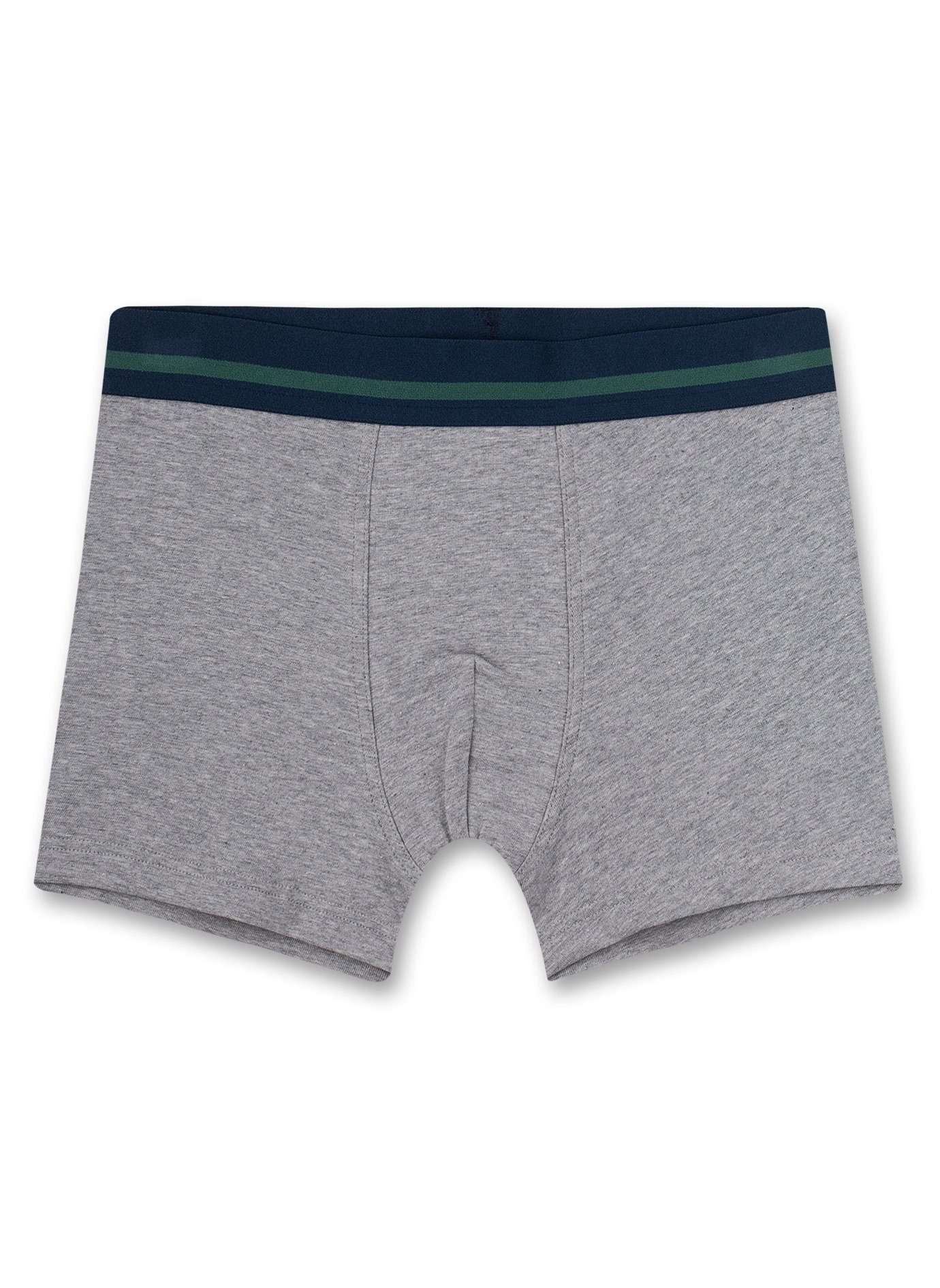 s.Oliver Junior Boxershorts s.Oliver Jungen 2er Pack Boxershorts Shorts Camouflage grün grau (Set, 2-St)