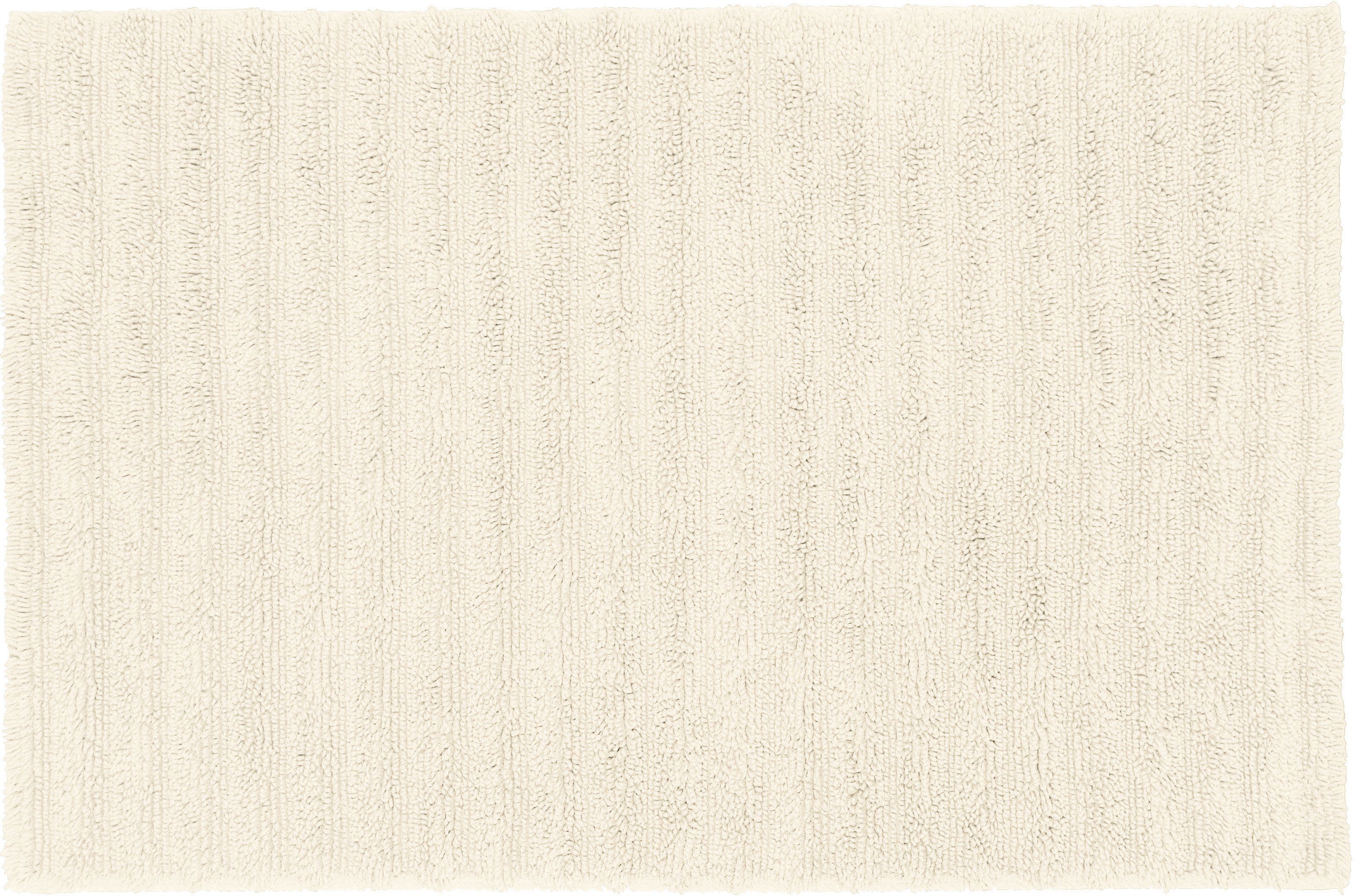 Kleine Wolke Badematte Yara, Badvorleger, Badezimmer Teppich, Höhe 5 mm, beidseitig nutzbar, fußbodenheizungsgeeignet, Baumwolle, rechteckig, Badteppich, Uni Fa – Bild 3 von 5