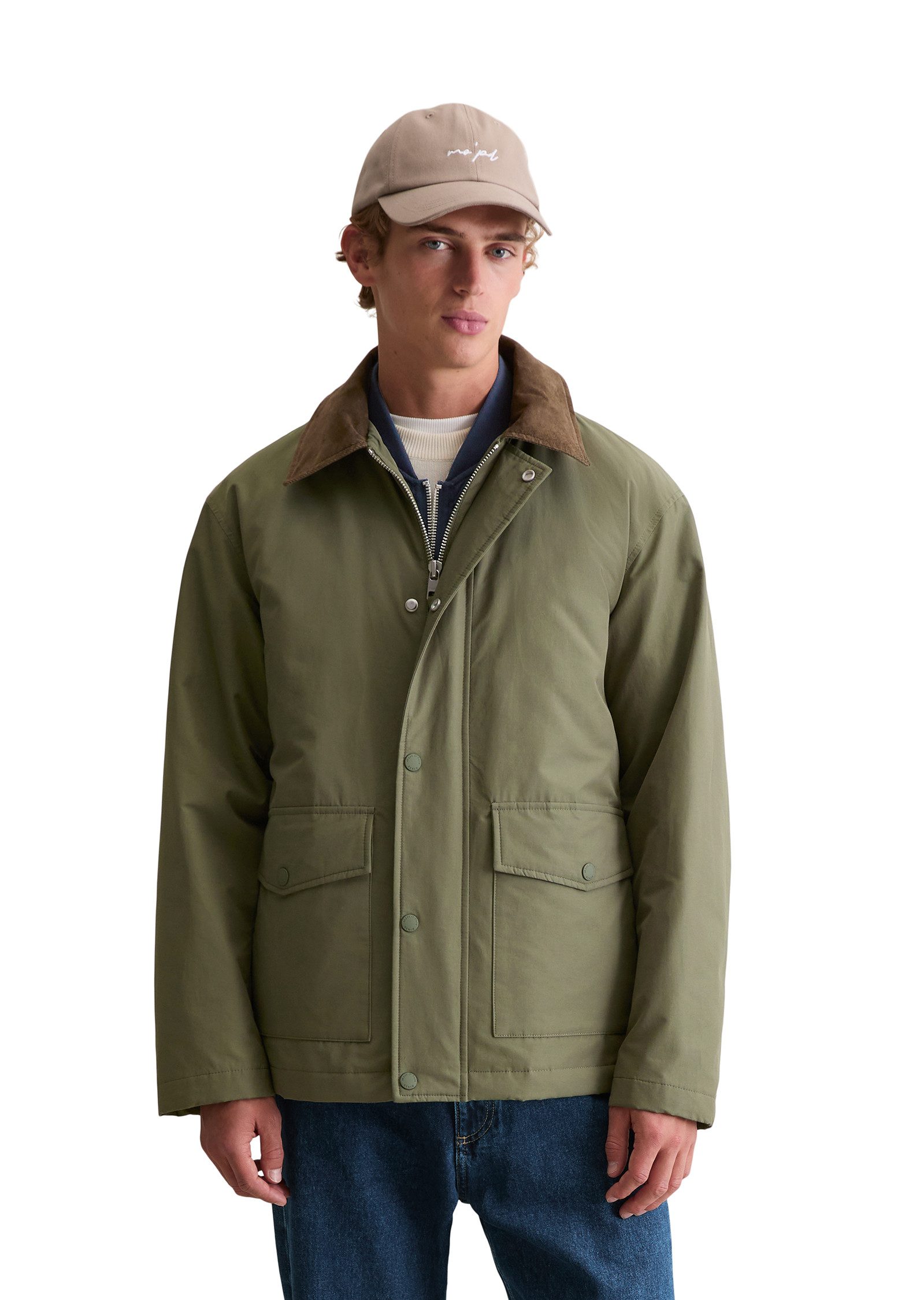 Marc O'Polo DENIM Cabanjacke regular fit wasserabweisend und leicht wattier günstig online kaufen