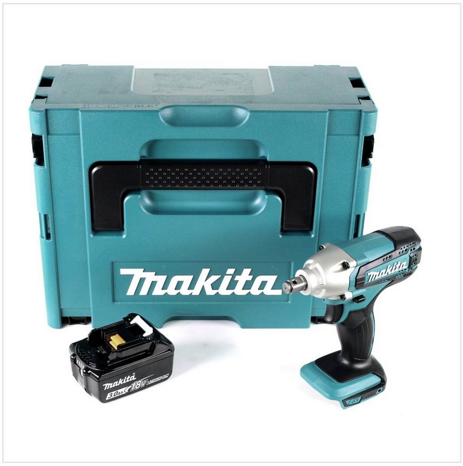 Thumbnail - Makita Akku-Schlagschrauber DTW 190 F1J Akku Schlagschrauber 18V 190Nm + 1x Akku 3,0Ah + Makpac -