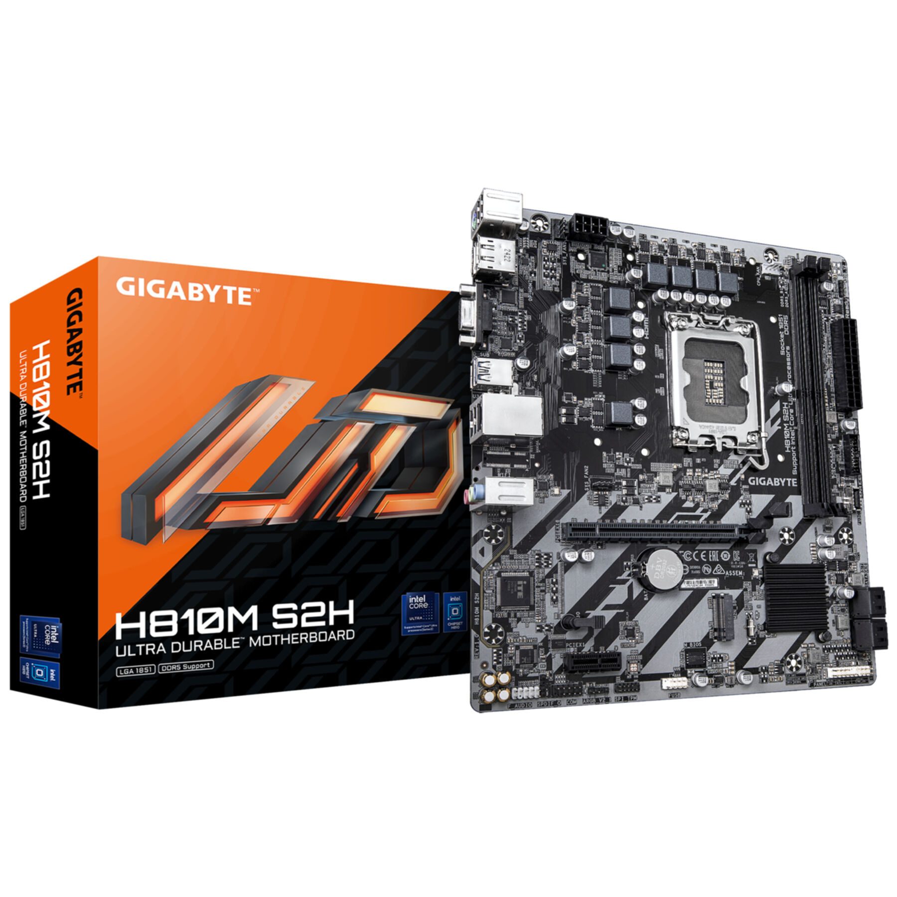 Gigabyte H810M S2H Mainboard – Intel Core Ultra Mainboard