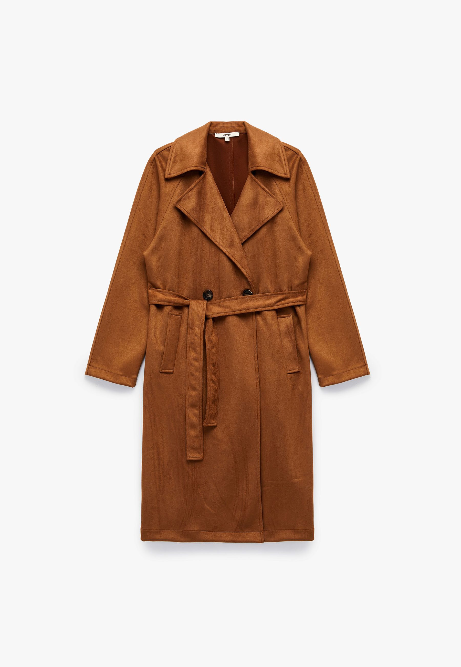 Koton Trenchcoat Regular Mit Bauchgurt Trenchcoat