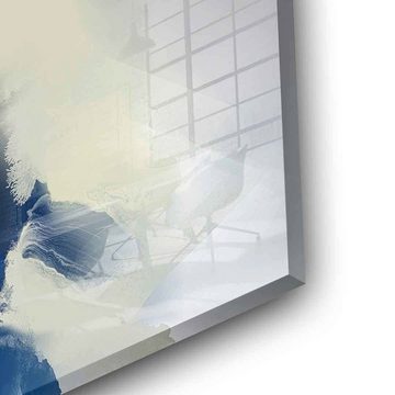 DOTCOMCANVAS® Acrylglasbild Blue Dreamland - Acrylglas, Acrylglasbild Blue Dreamland weiß moderne abstrakte Kunst Wandbild