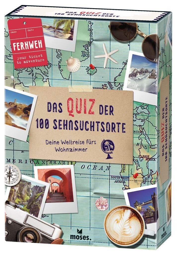Reiseführer Fernweh - Das Quiz der Sehnsuchtsorte Deine Weltreise fürs Wohnzimmer Georg Schumacher, Gabriele Hatzfeldt