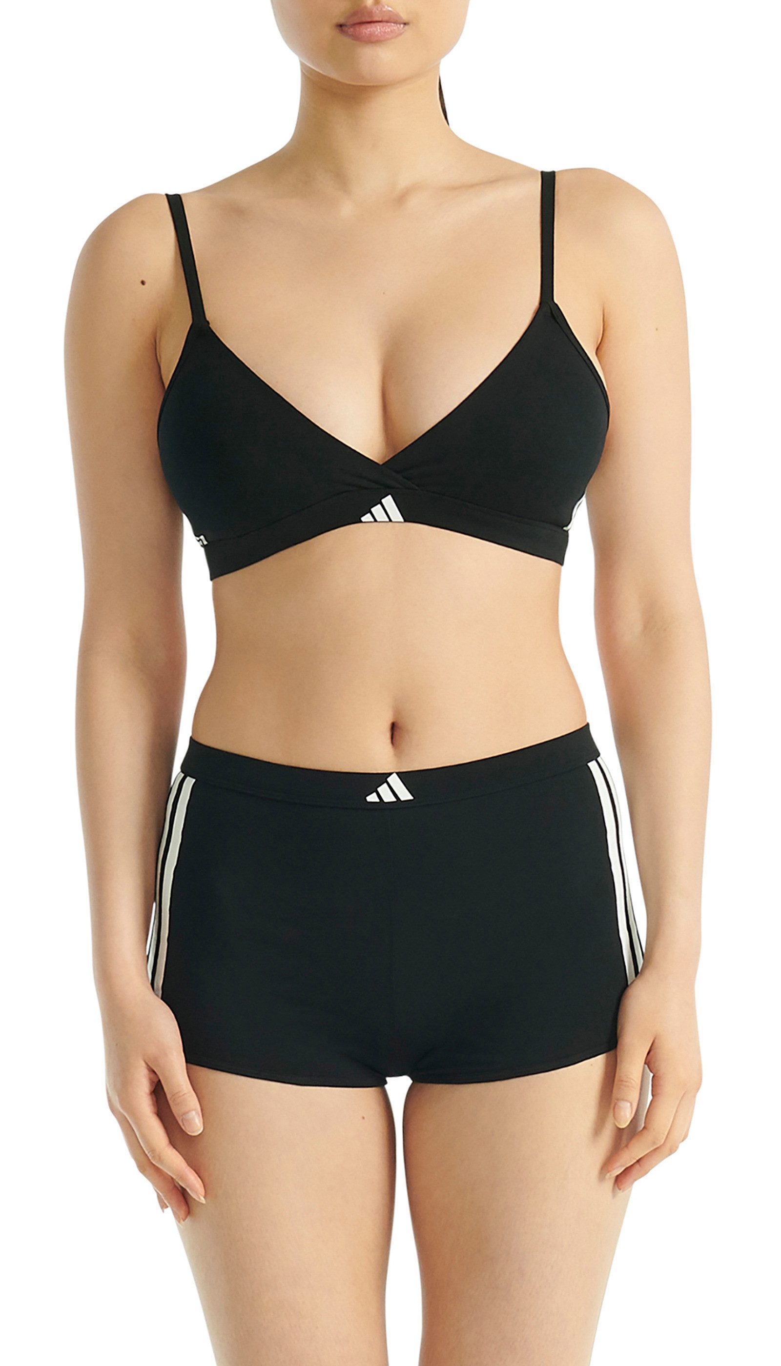 adidas Sportswear Bralette Sport Active Essentials Cotton 3 Stripes