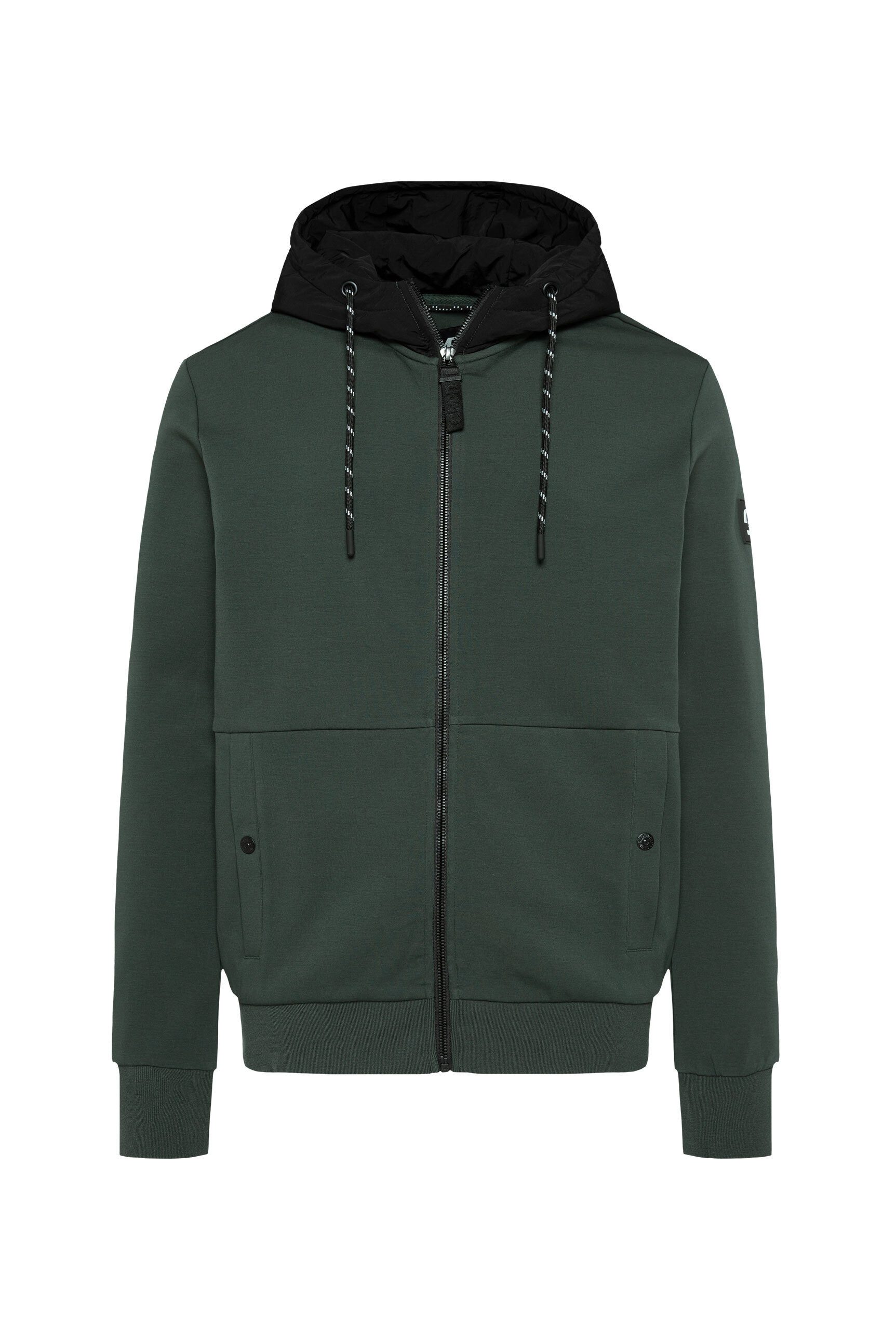 CMPD Kapuzensweatjacke mit Baumwolle