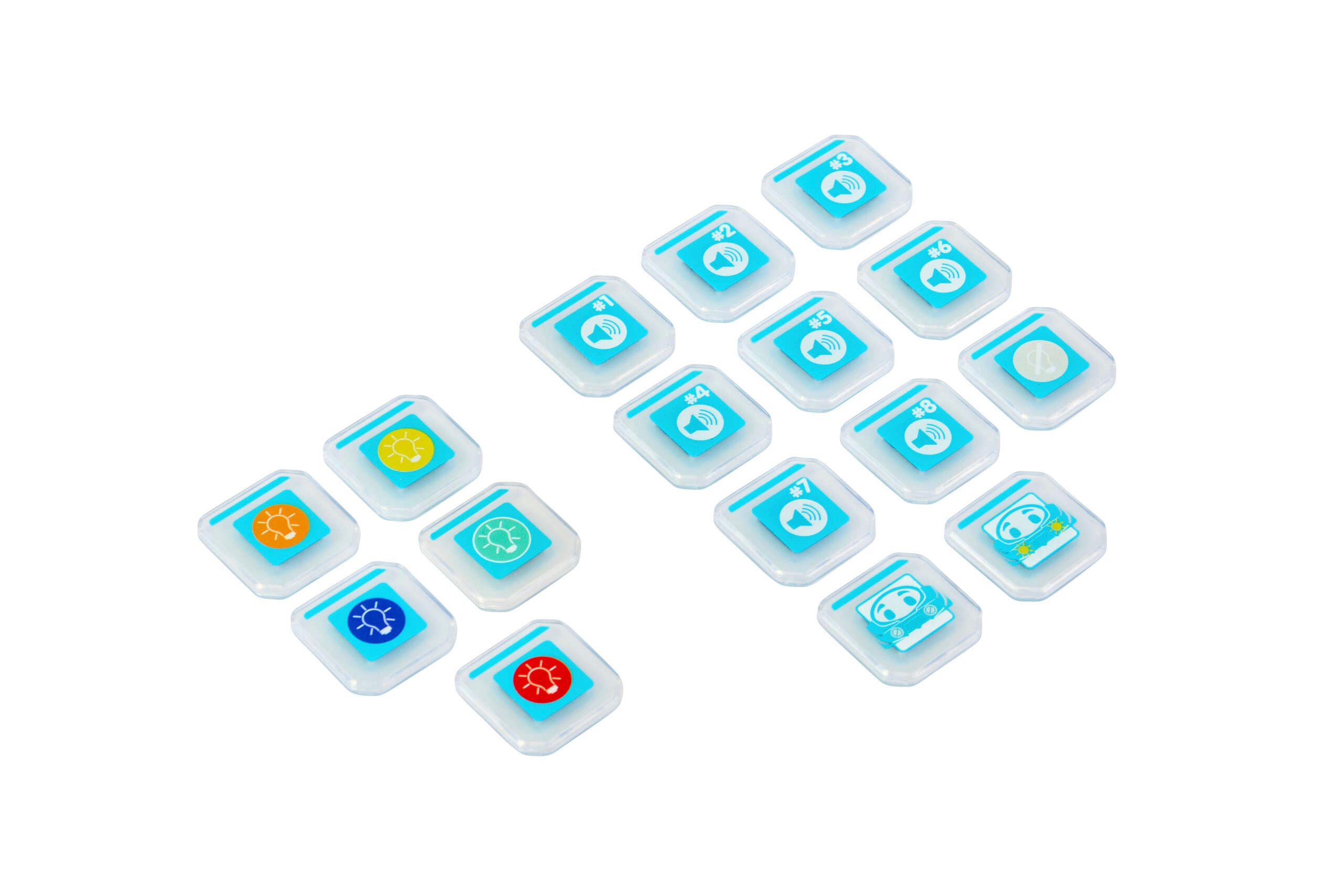 tts Lernroboter Plättchen für Programmierleiste Pro Loti-Bot - Ergänzungsset