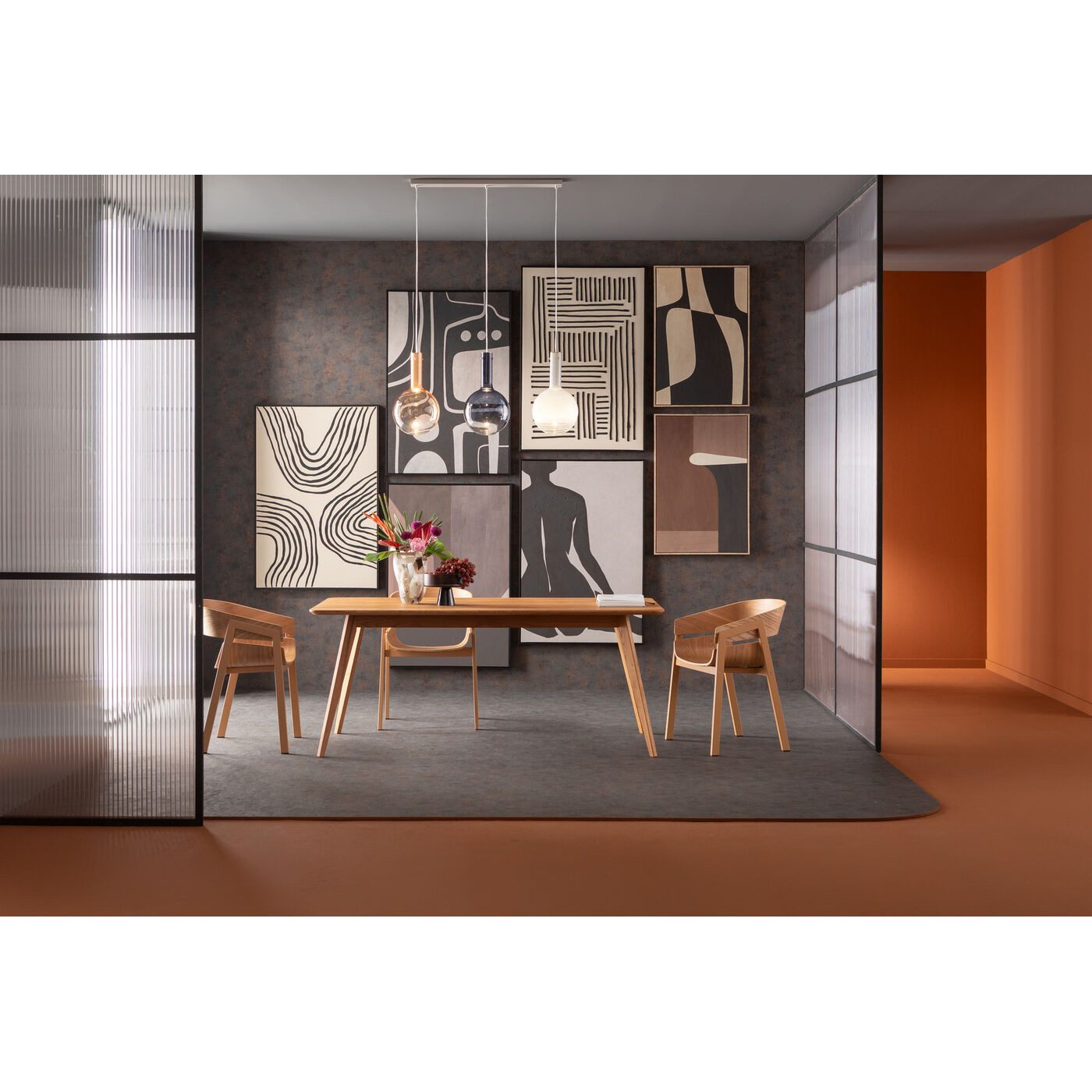 Kare Design Esstisch Memo, Massivholz, 160x90 cm