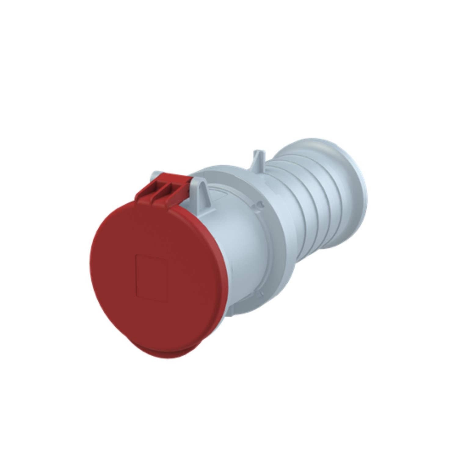 Amphenol CEE-Stecker Titel:63 Ampere CEE Kupplungssteckverbinder 4-polig (3P+PE) Buchse, K, (CEE Stromverteiler)