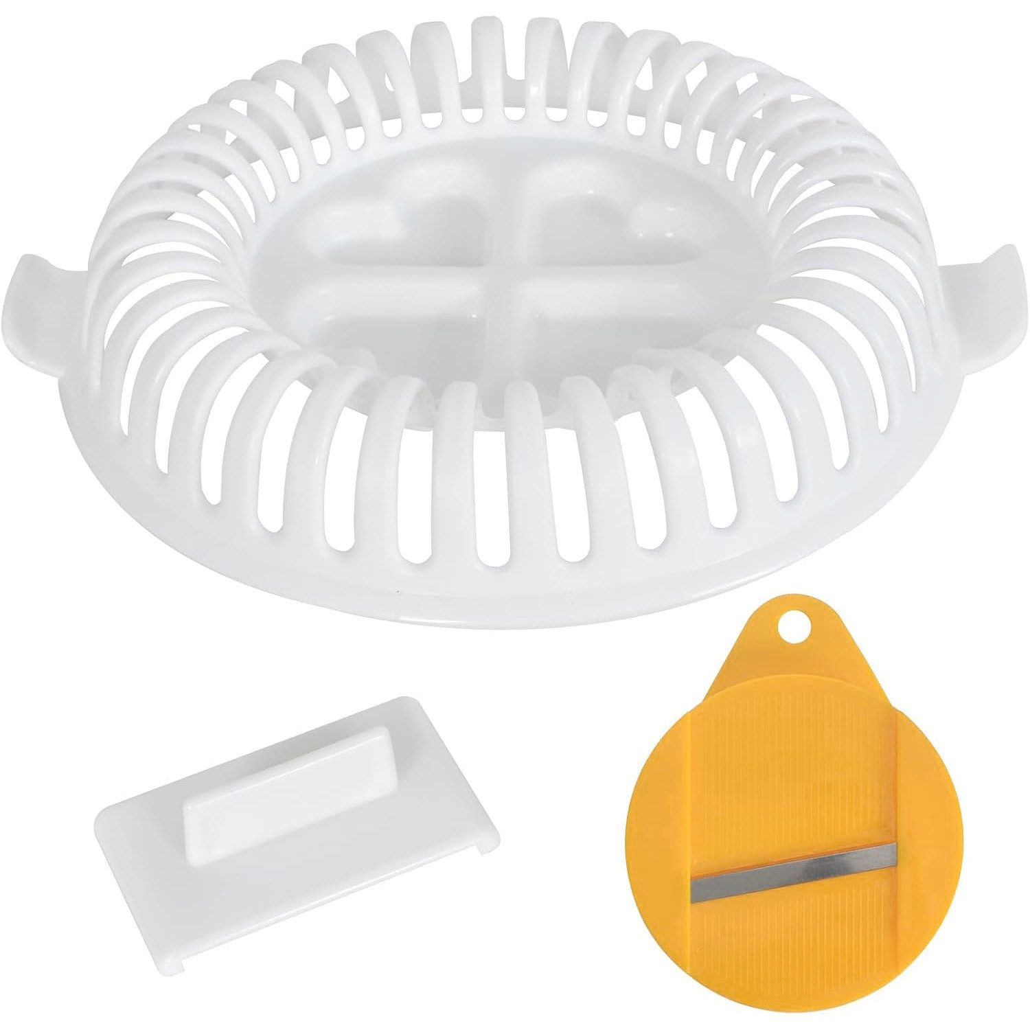 Refttenw Backform Chips Maker Mikrowelle DIY Set für knusprige Kartoffelchips, (1-tlg), für Kartoffel Karotten Apple Kartoffel Gemüse
