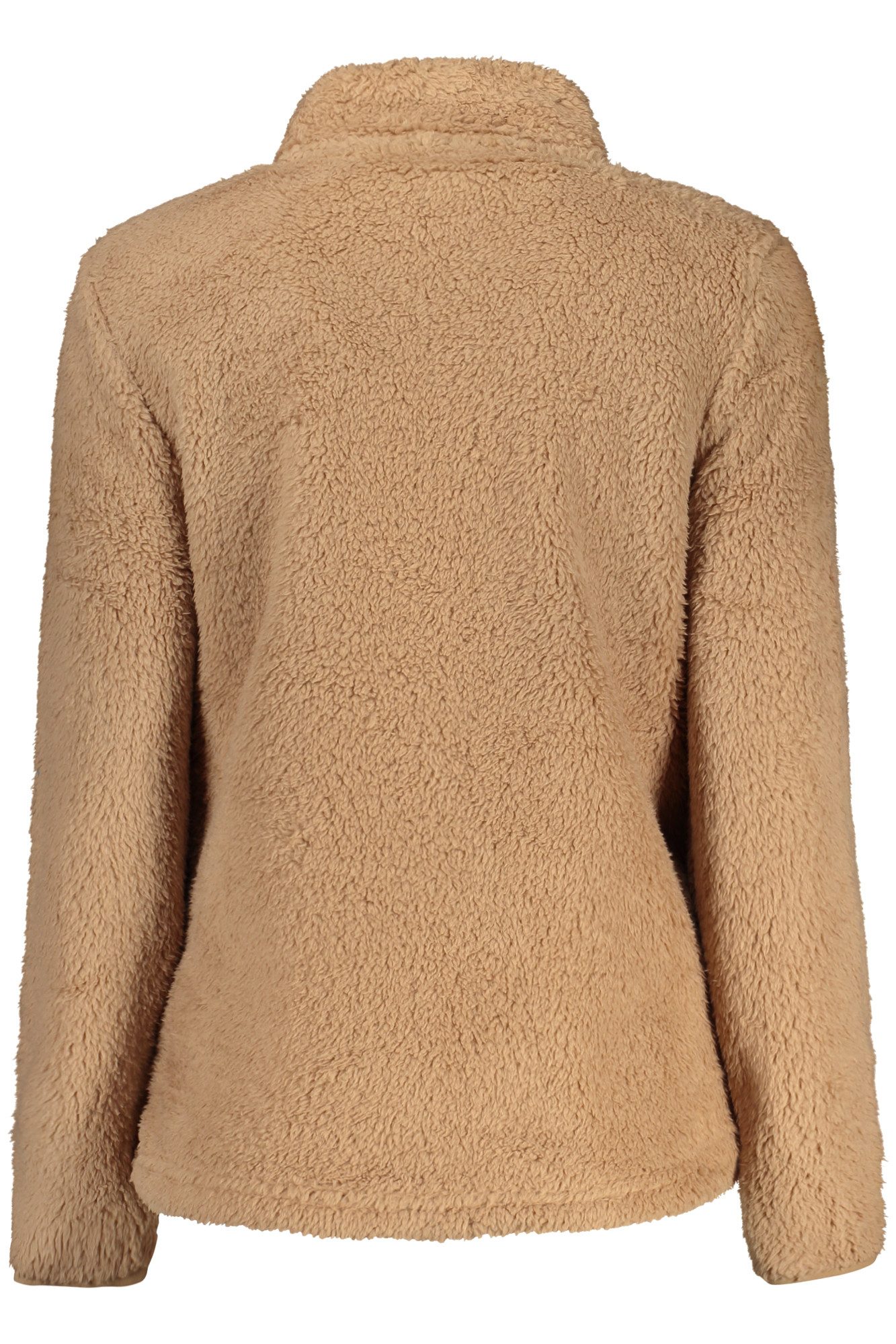 Laura Biagiotti Sweatshirt Damen-Sweatshirt in Braun mit Reißverschluss und