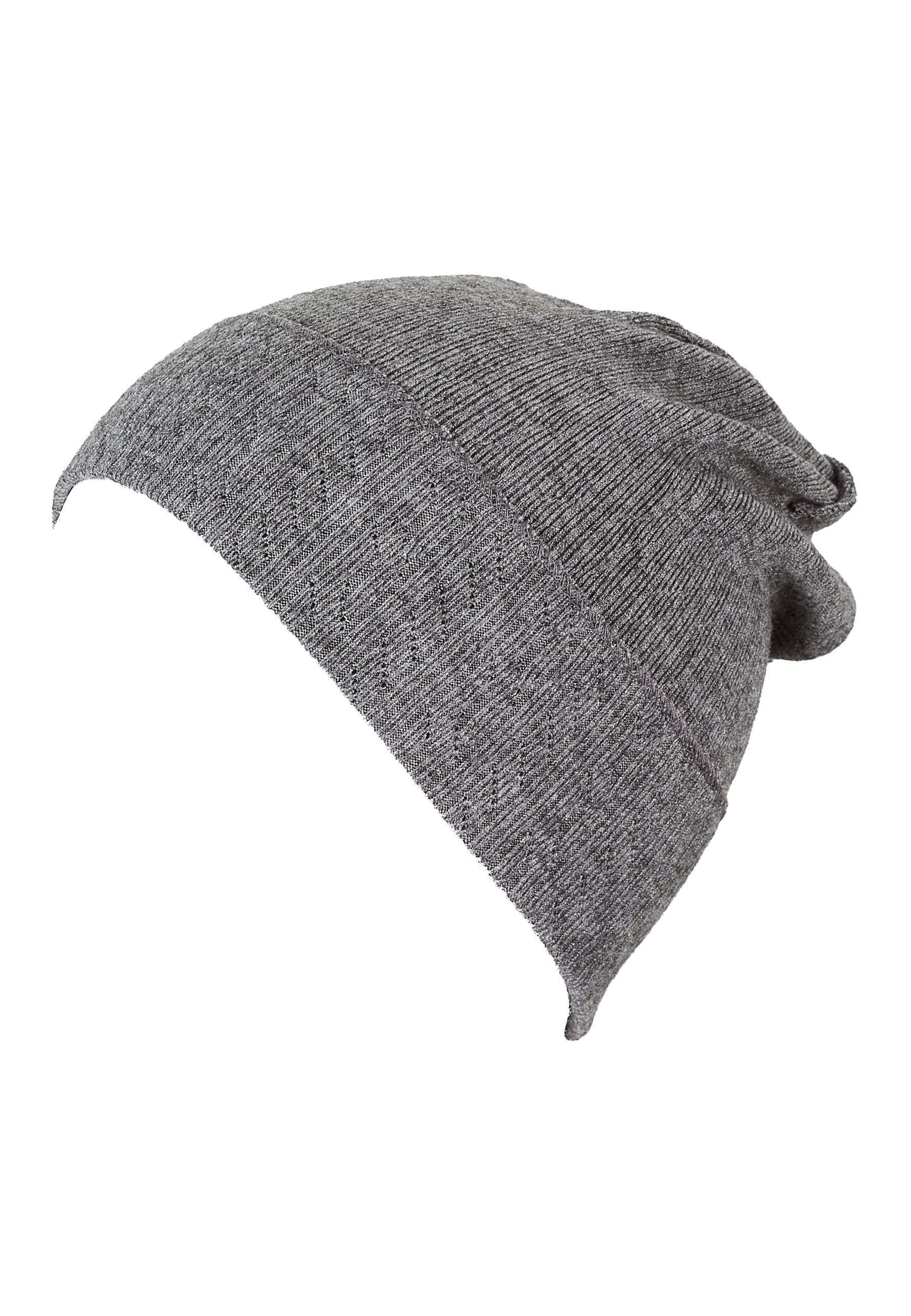 Sterntaler® Beanie Slouch-Beanie Struktur (1-St) asphalt