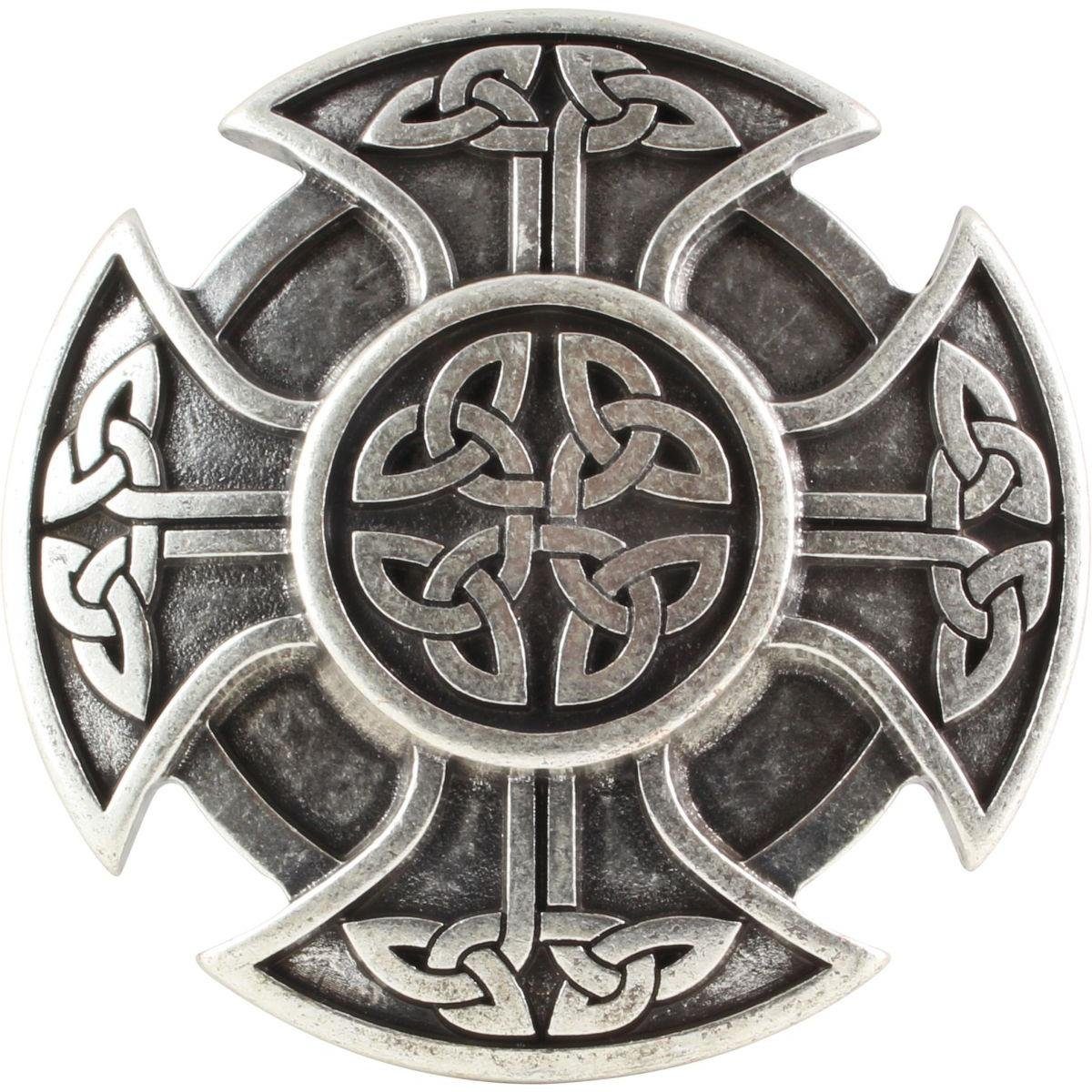 Gürtelschnalle Keltischer Knoten 4,0 cm - Buckle Gürtelschließe 40mm - LARP- und Mitt
