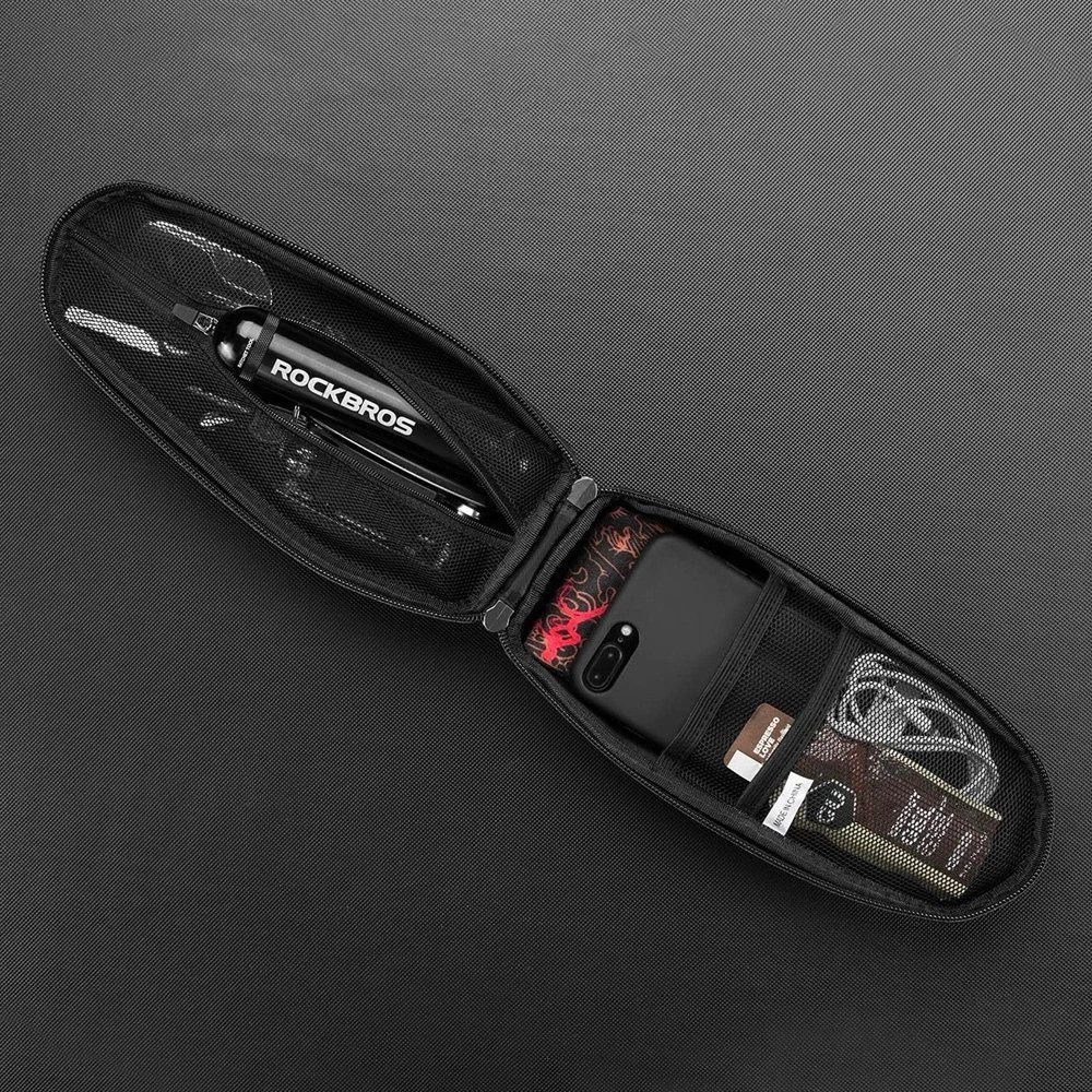 ROCKBROS Fahrradtasche Rockbros B60 Rahmentasche wasserdicht – Schwarz