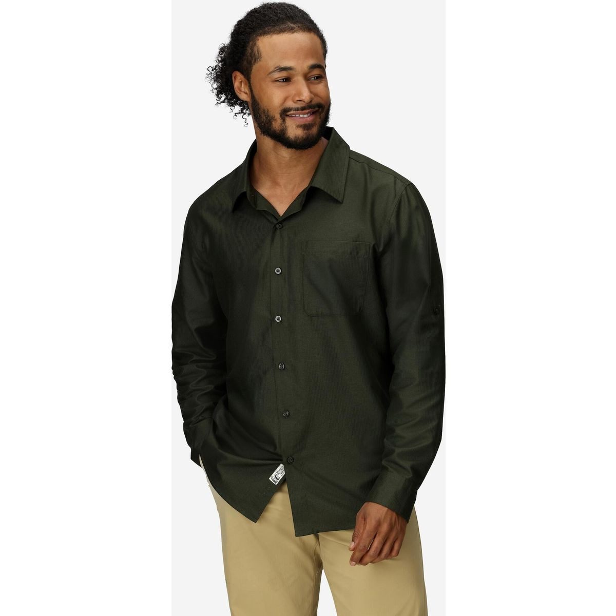 Marmot Outdoorbluse Airexchange Long Sleeve Shirt Perfektes Herrenhemd für Outdoor-Abenteuer mit innovativem