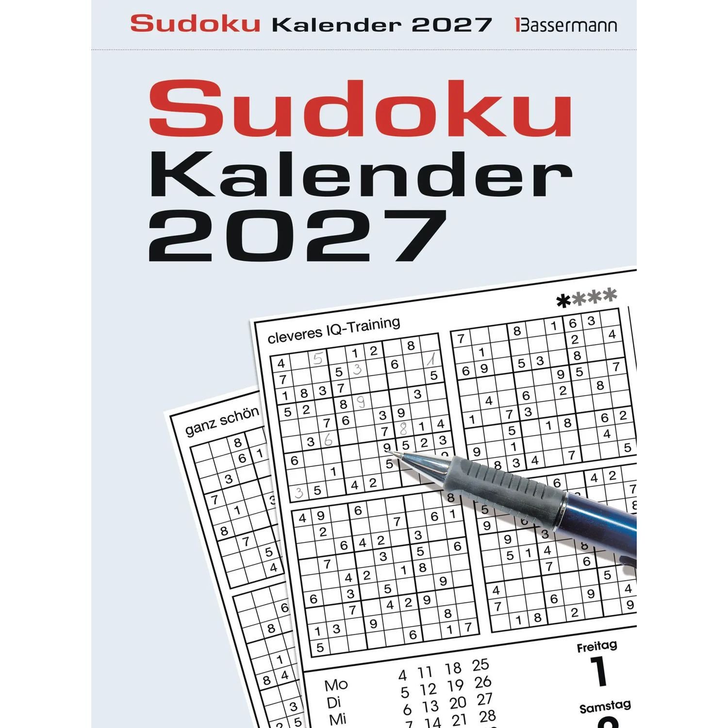 Bassermann Verlag Abreißkalender Sudokukalender 2027