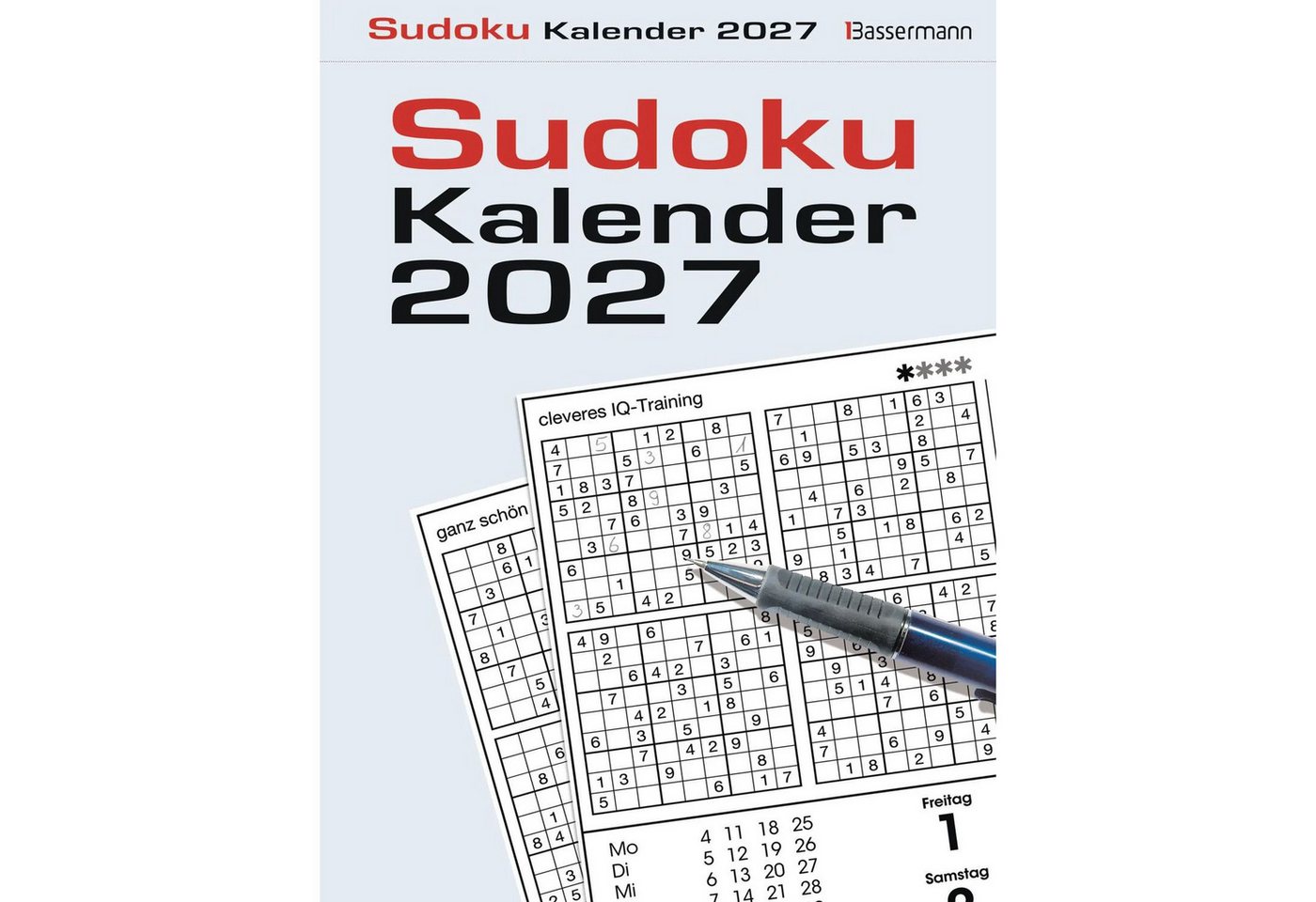 Bassermann Verlag Abreißkalender Sudokukalender 2027