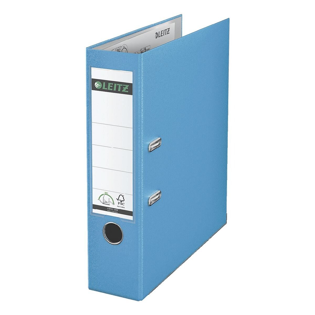LEITZ Aktenordner 1010, Ordner breit, auswechselbares Rückenschild