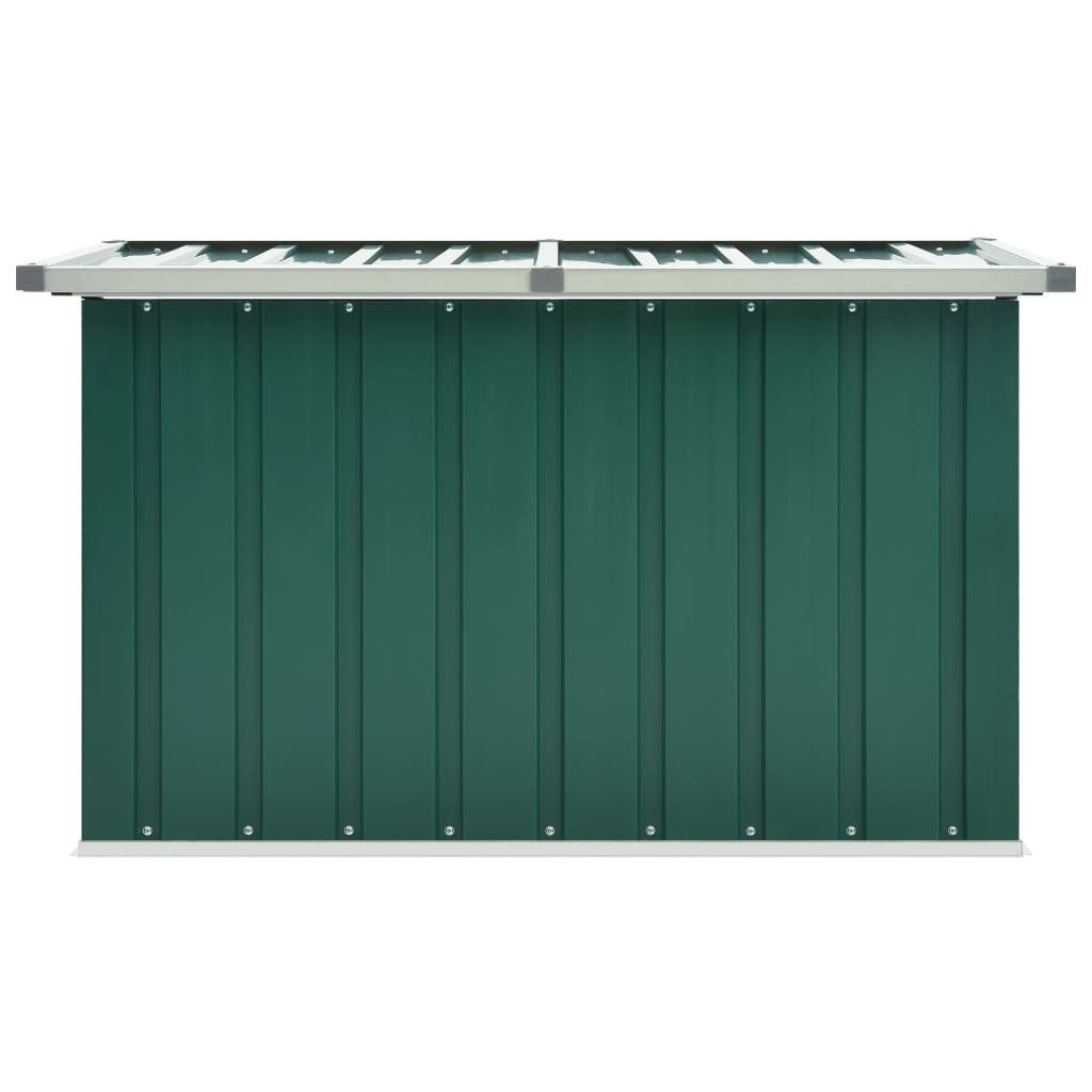 vidaXL Gartenbox aus Stahl (verzinkt) in Grün (B/H/T: 109x65x67 cm)