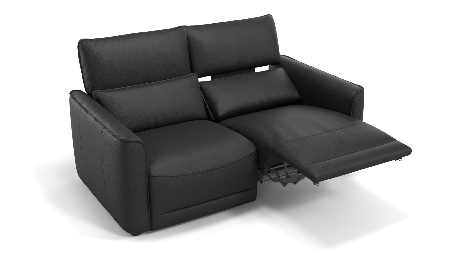 Sofanella 2-Sitzer Leder GALA, Relaxsofa, Designsofa, Designer Couch, Italienisches Sofa, 2er Sofa