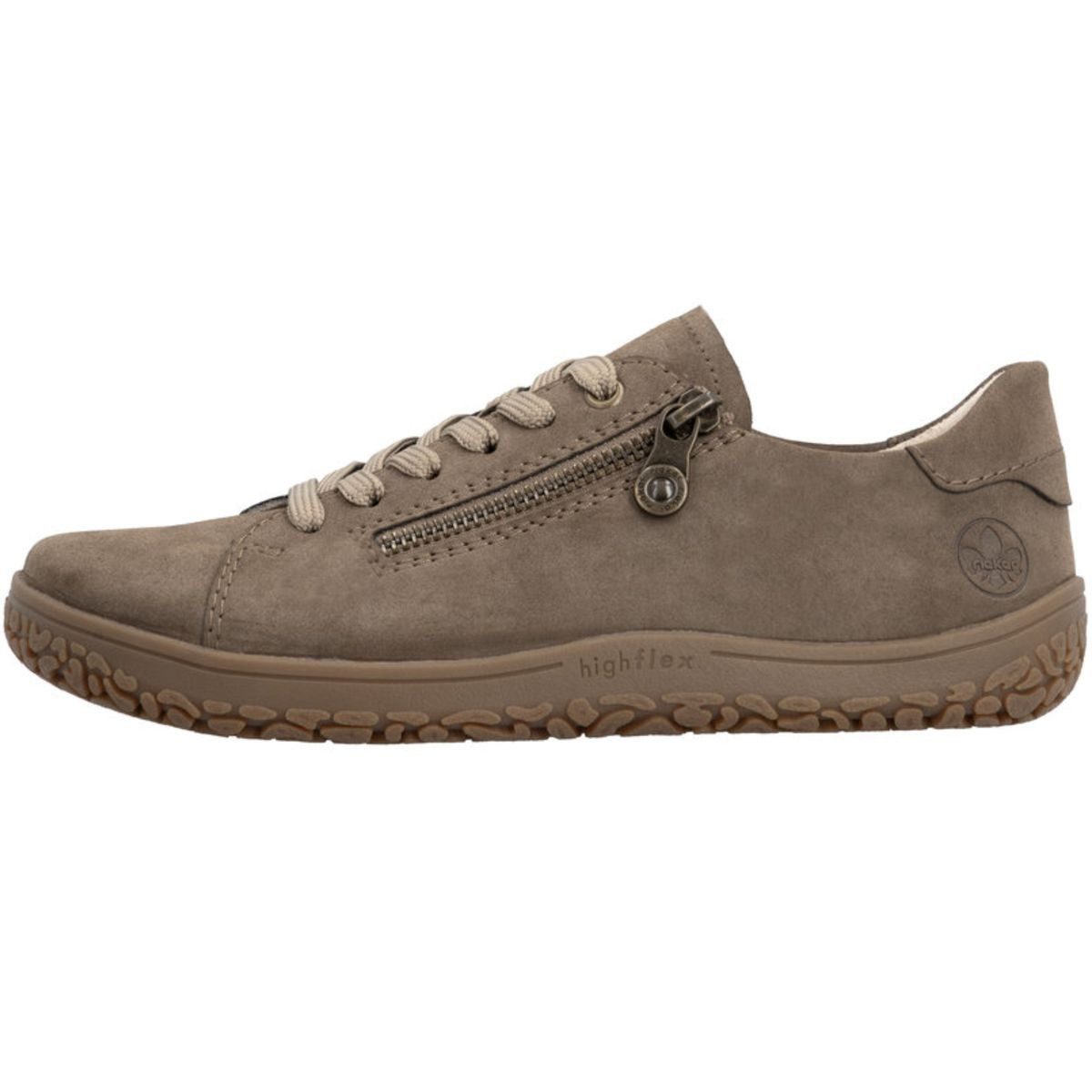 Rieker 52301-25 Schnürschuh Schnürschuh mit Komfortweite im Zehenbereich