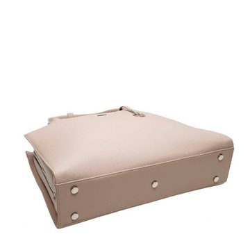 SOCHA Laptoptasche Straight Line Midi Vanilla, Businesstasche für Damen - herausnehmbares Laptopfach - extra leicht - Aktentasche mit Tragegurt