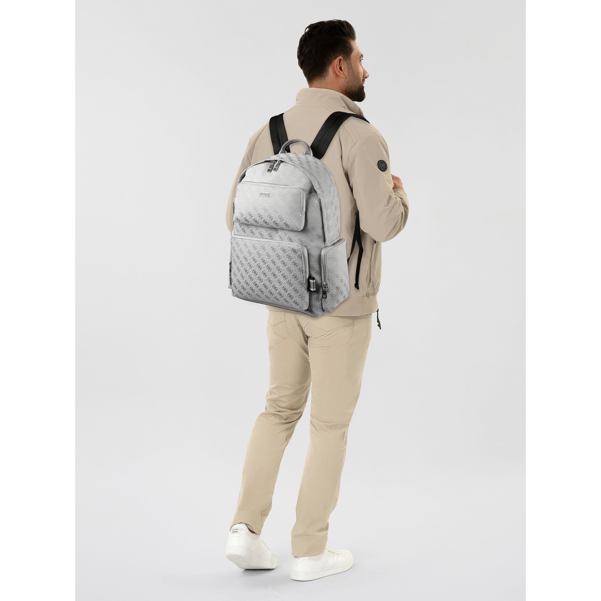 Guess Rucksack Boston, Baumwolle