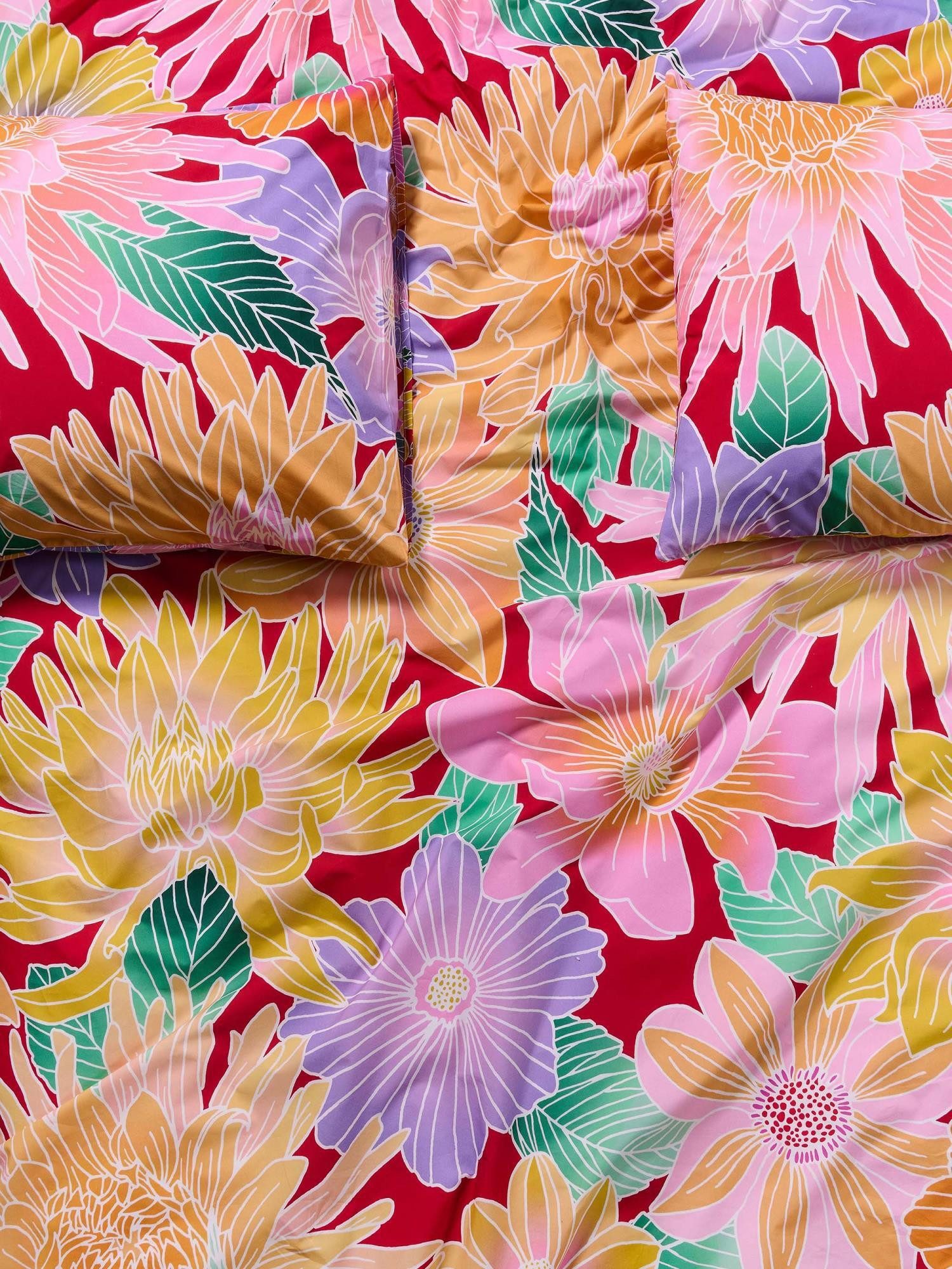Essenza Bettwäsche Flower fling, Perkal, 2 günstig online kaufen