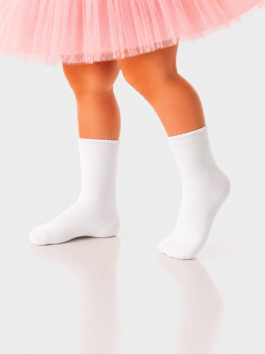 La Bortini Kniestrümpfe Kniestrümpfe lange Socken für Baby Kinder Strümpfe neutral