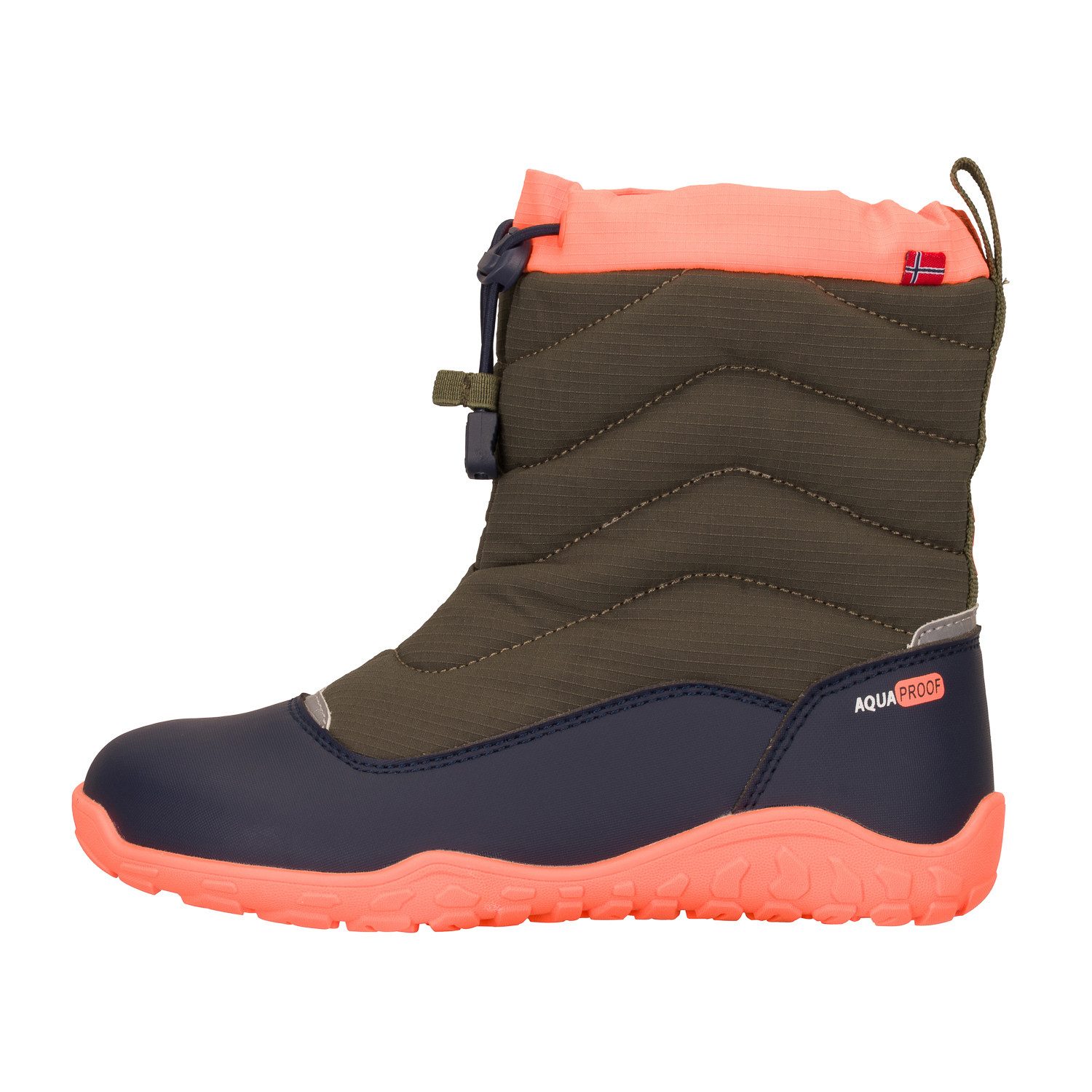 TROLLKIDS Kids Rosfjord Barefoot Winter Hiker Winterstiefel