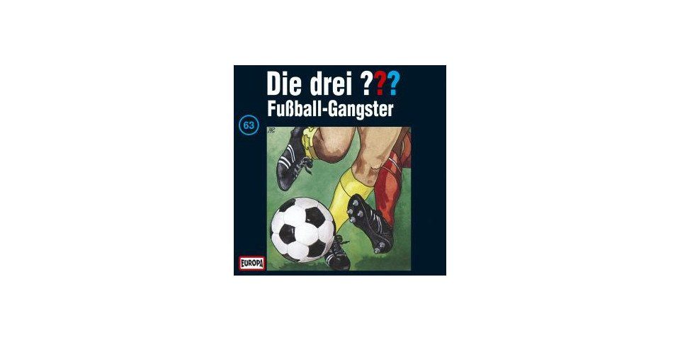Europa Hörspiel-CD Die drei ??? 063 - Fußball-Gangster