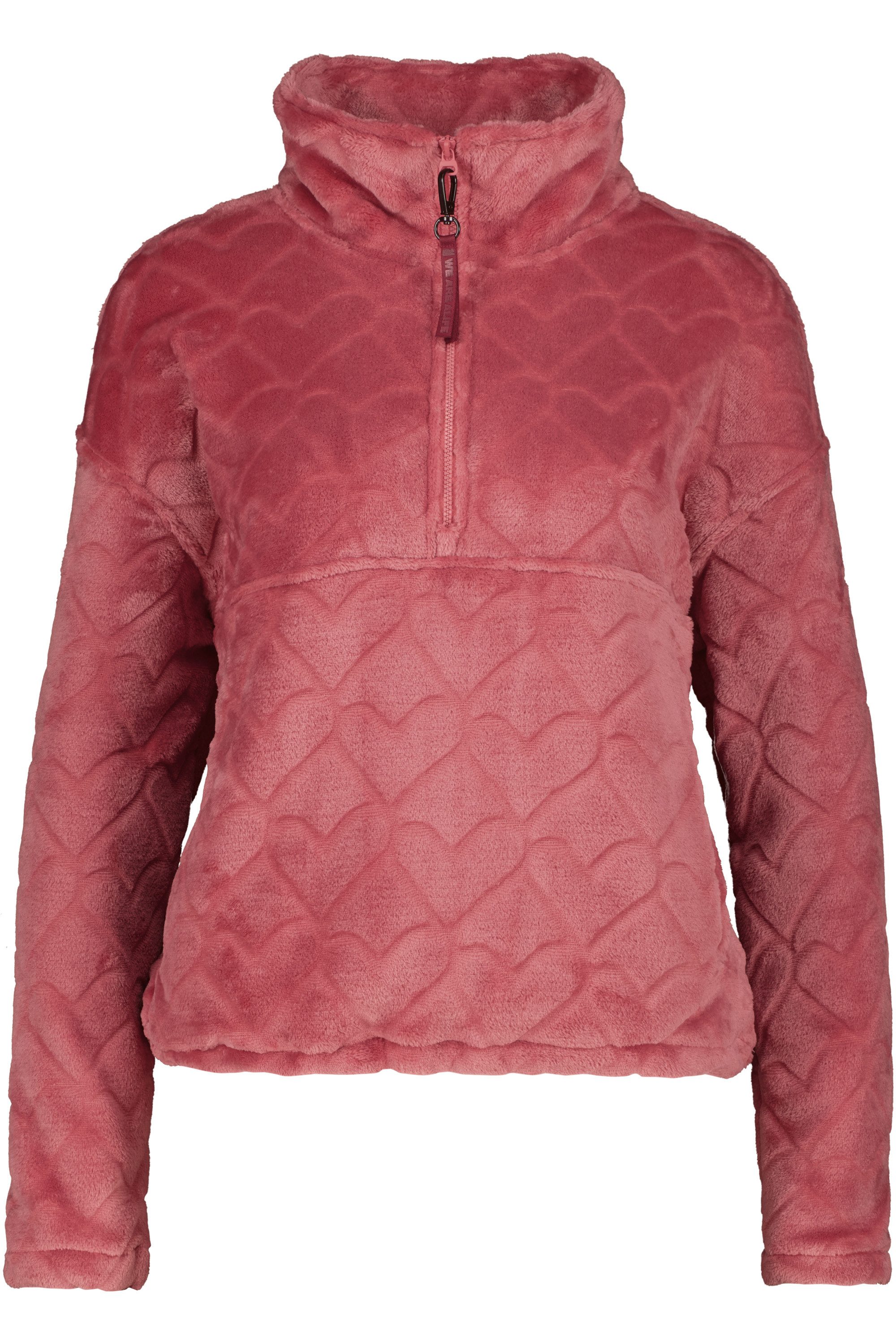 Alife & Kickin Sweatshirt Damen LilianAK G Kuschliger Teddy Пуловеры mit zwei seitlichen Eingriffstaschen