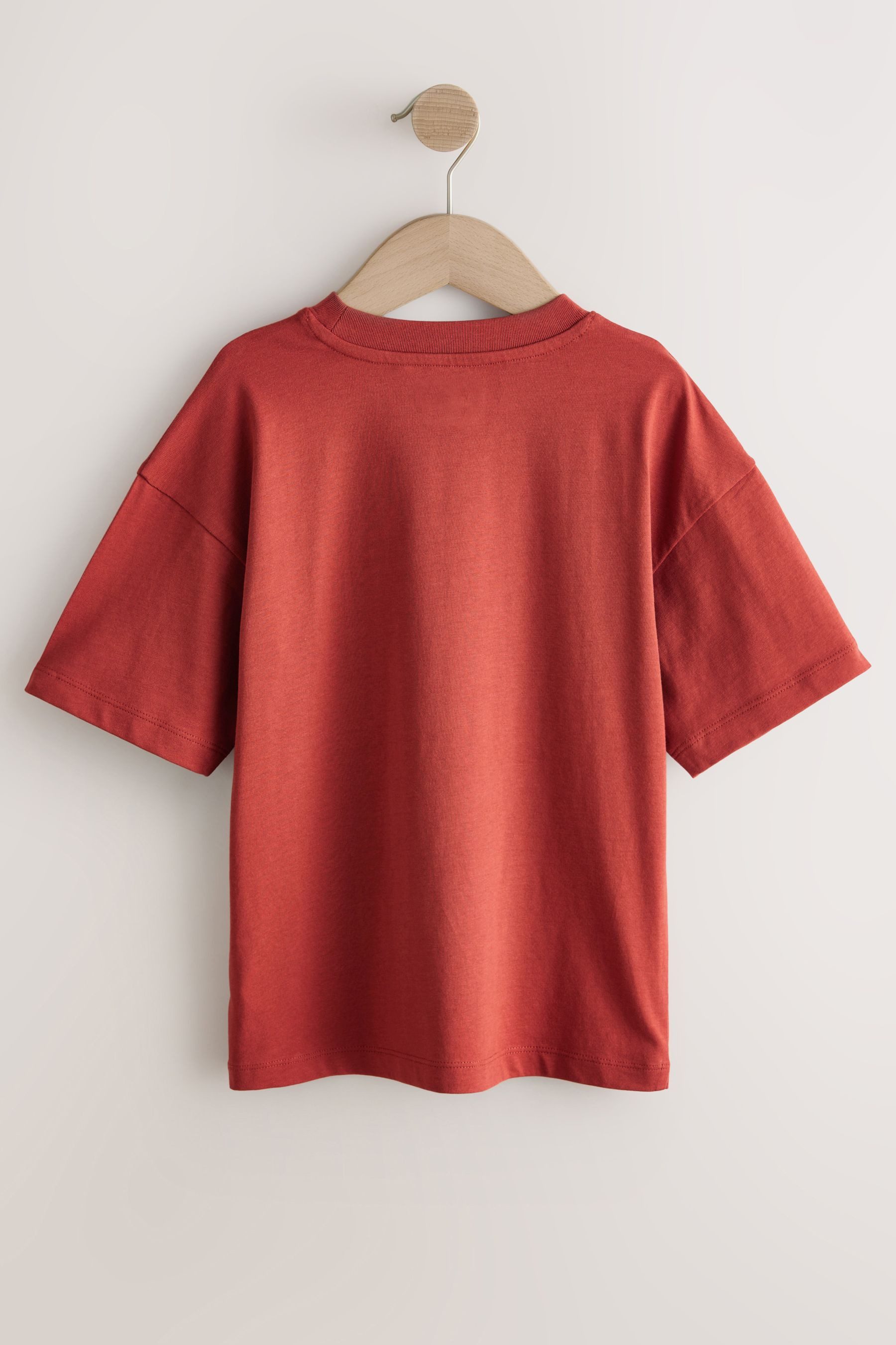 Next T-Shirt Relaxed Fit T-Shirt aus 100 % Baumwolle (1-tlg)